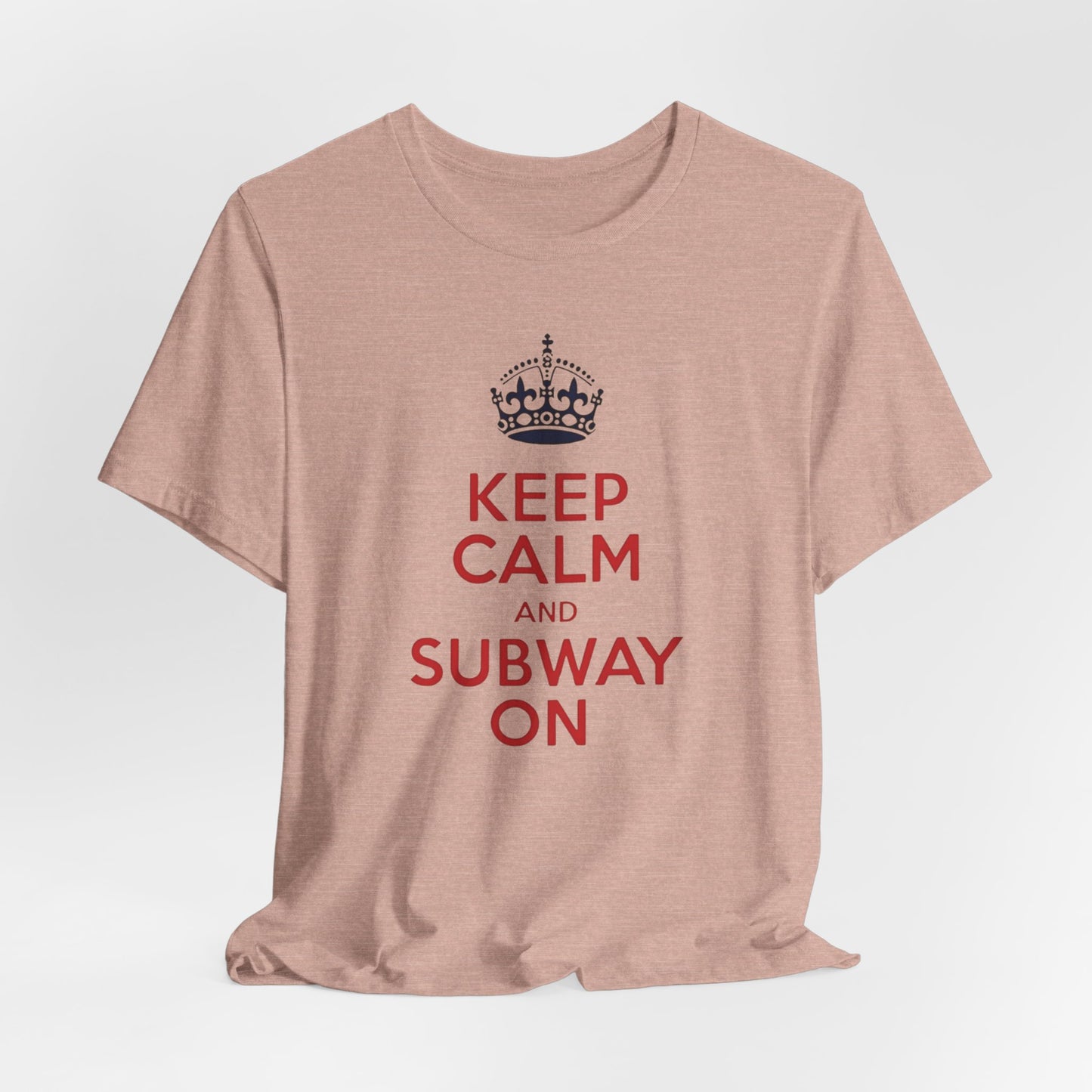 New York - Keep Calm and Subway On III | T-shirt