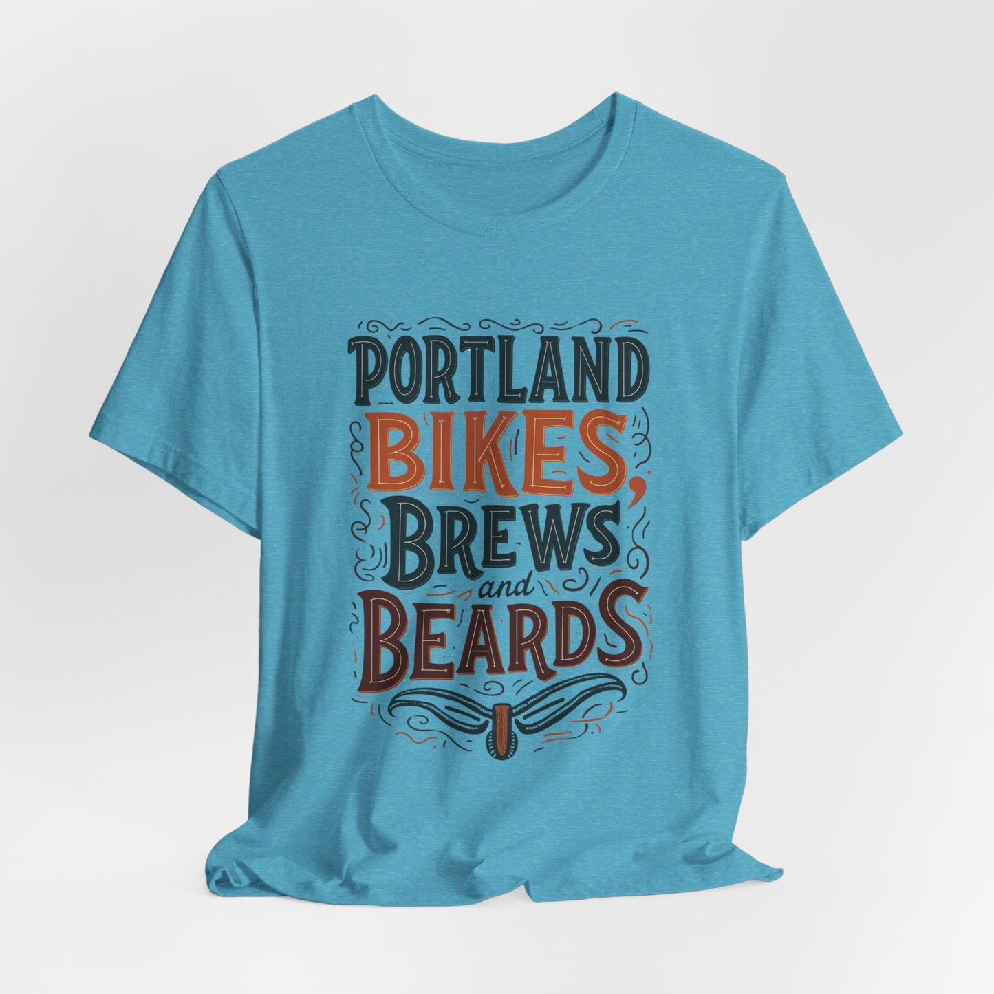 Portland - Bikes, Brews & Beards II | T-shirt