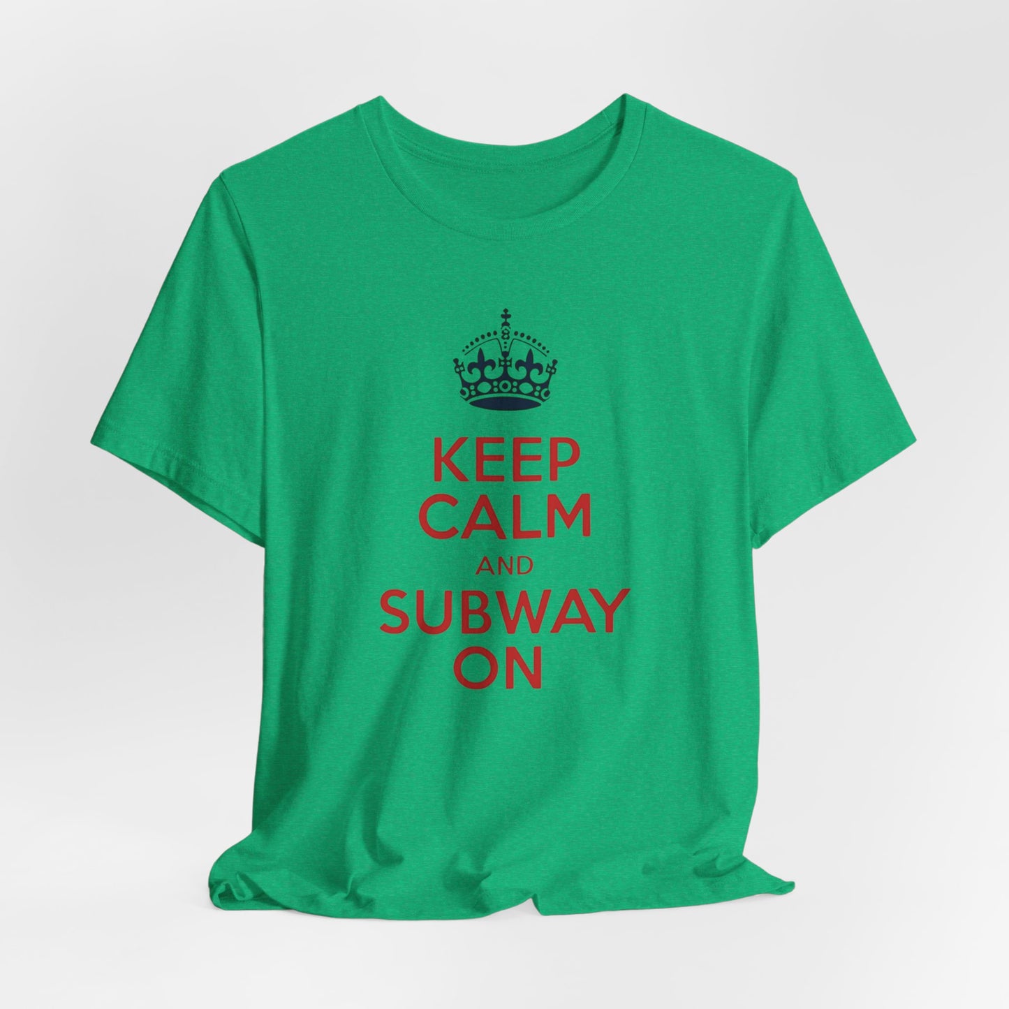 New York - Keep Calm and Subway On III | T-shirt