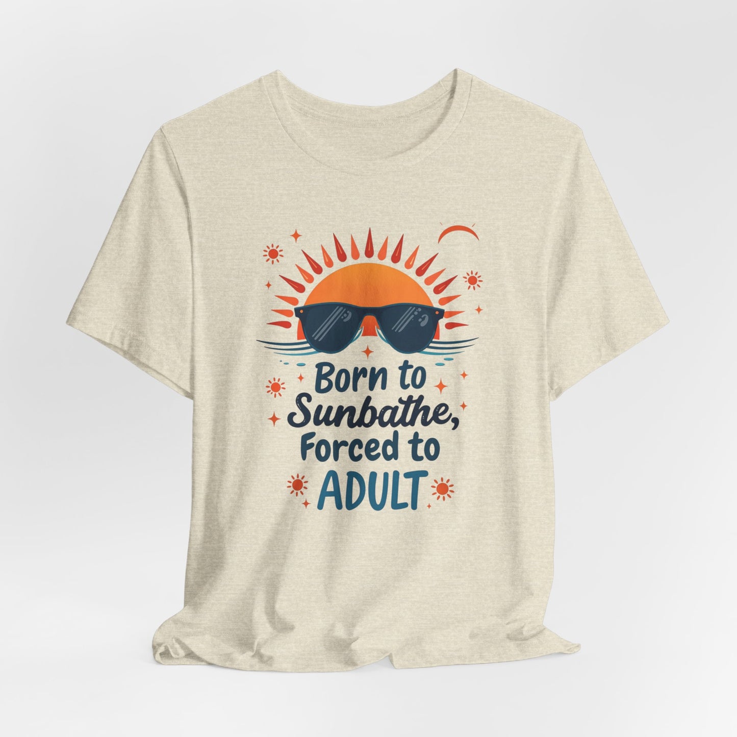 Miami - Born to Sunbathe, Forced to Adult | T-shirt