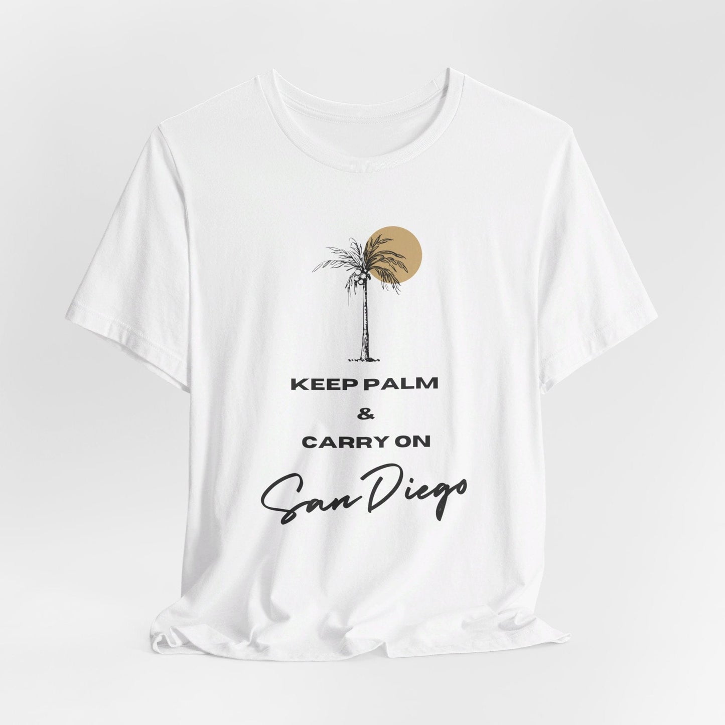 San Diego - Keep Palm & Carry On | T-Shirt