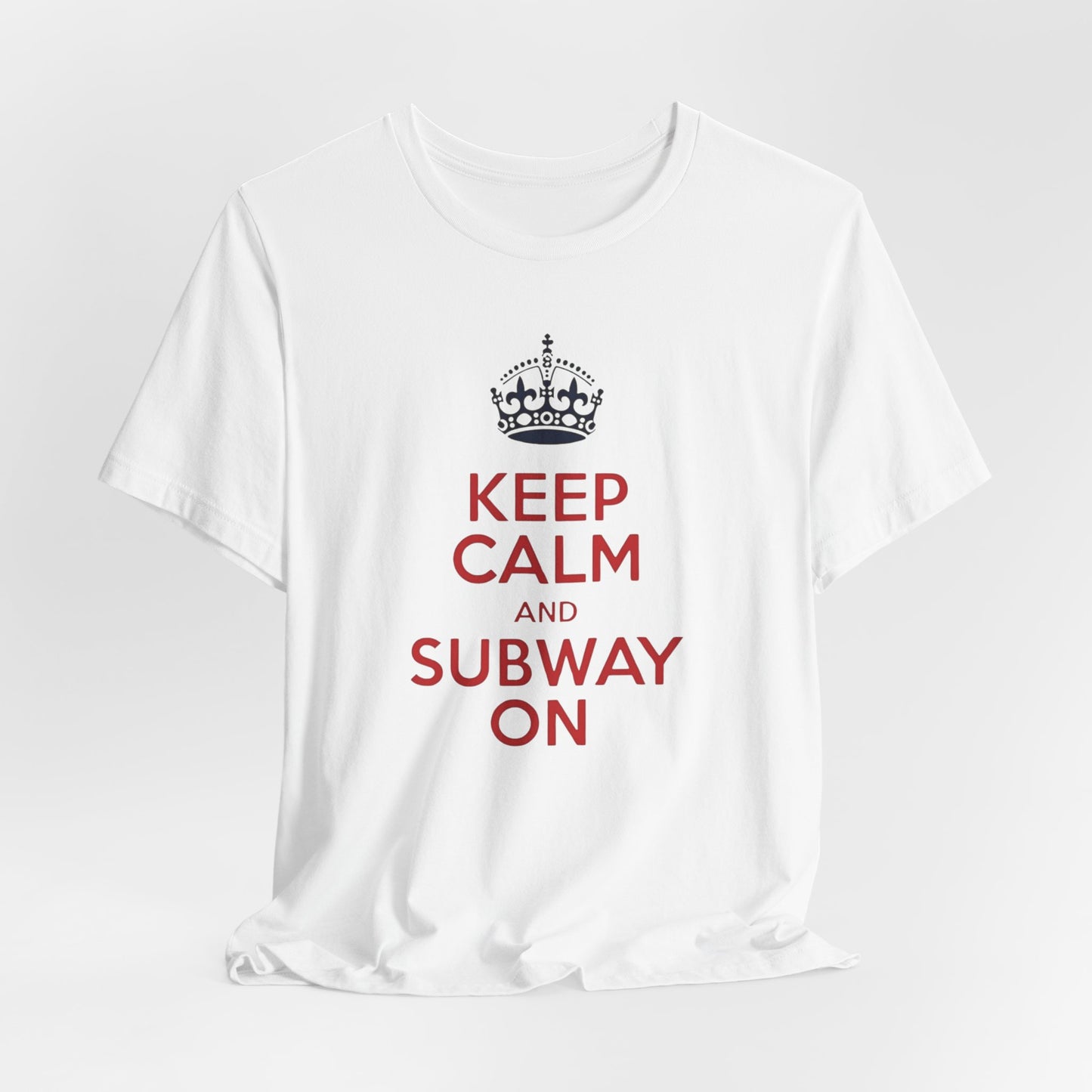 New York - Keep Calm and Subway On III | T-shirt