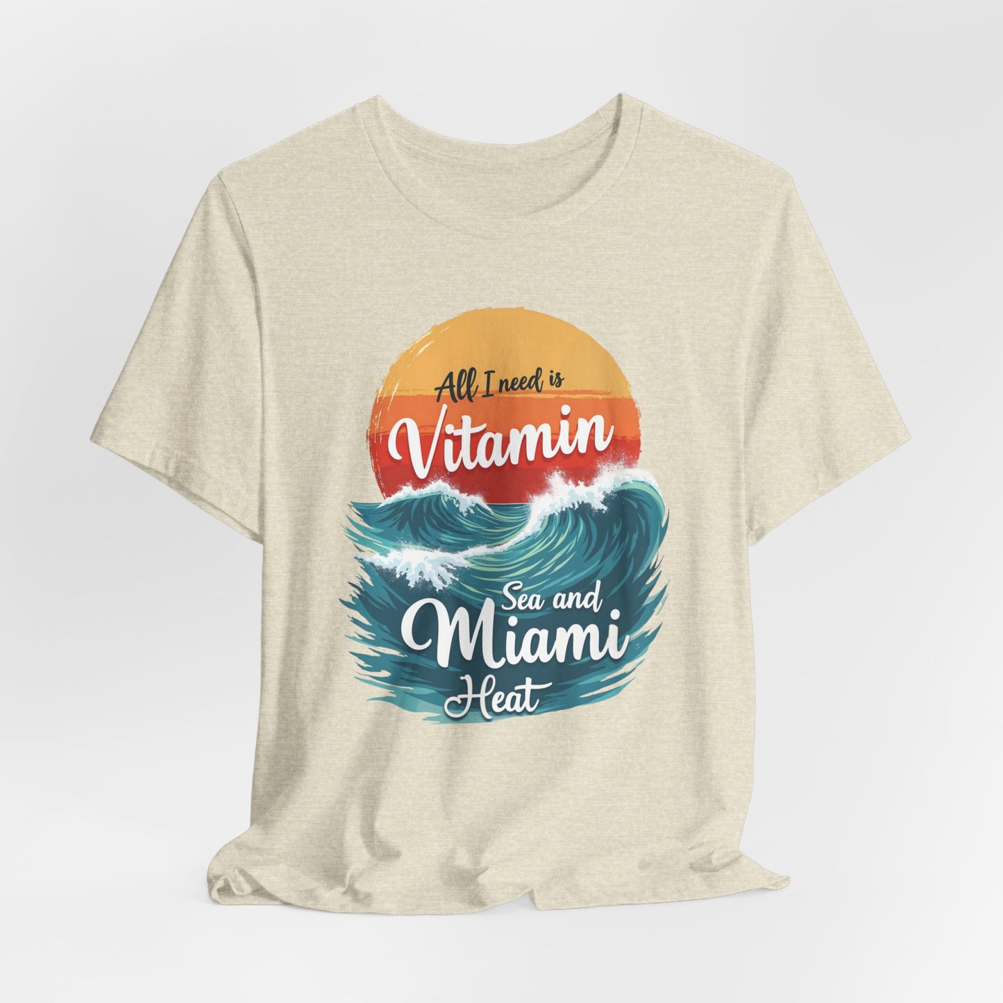 Miami - All I Need is Vitamin Sea and Miami Heat III | T-shirt