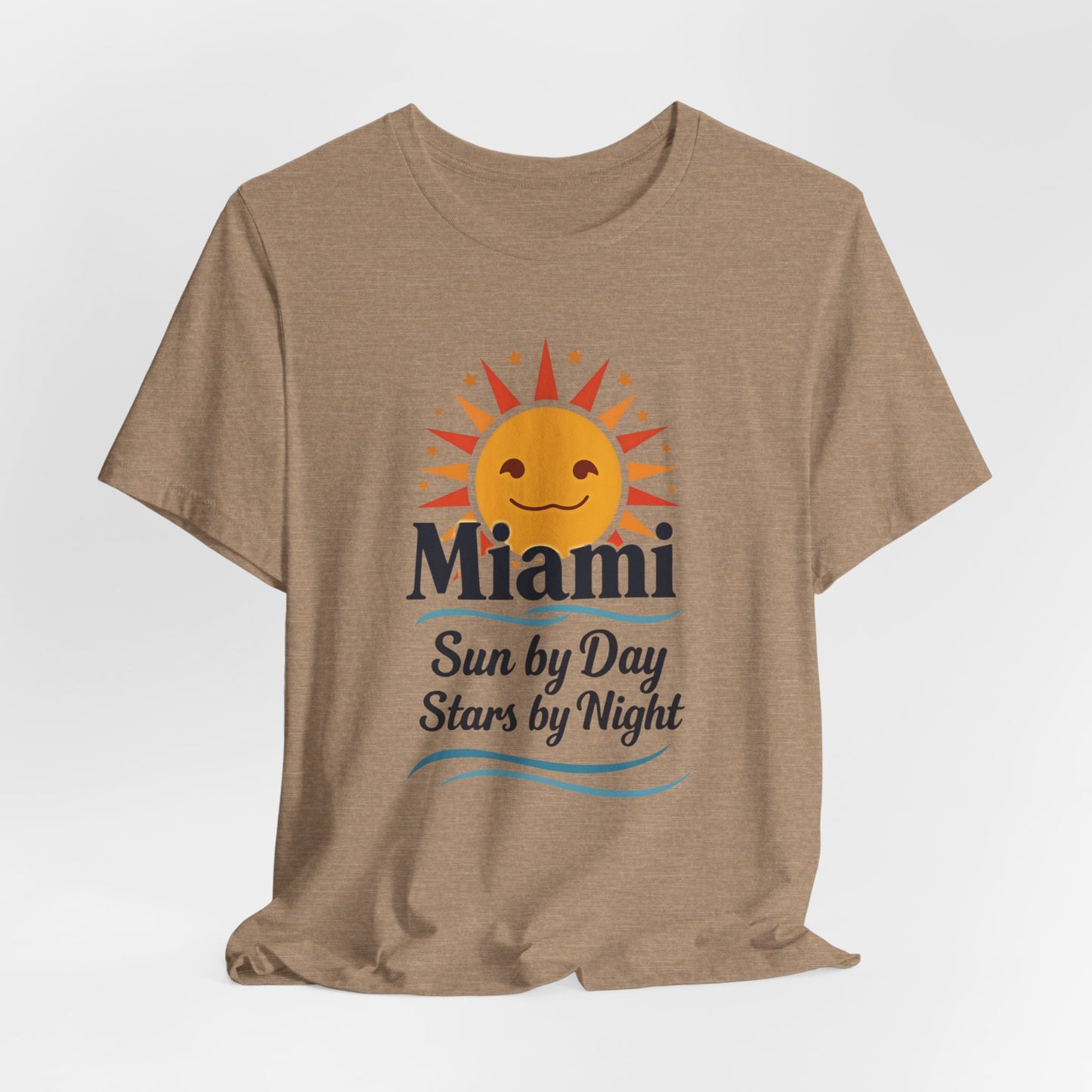 Miami - Sun by Day, Stars by Night III | T-shirt