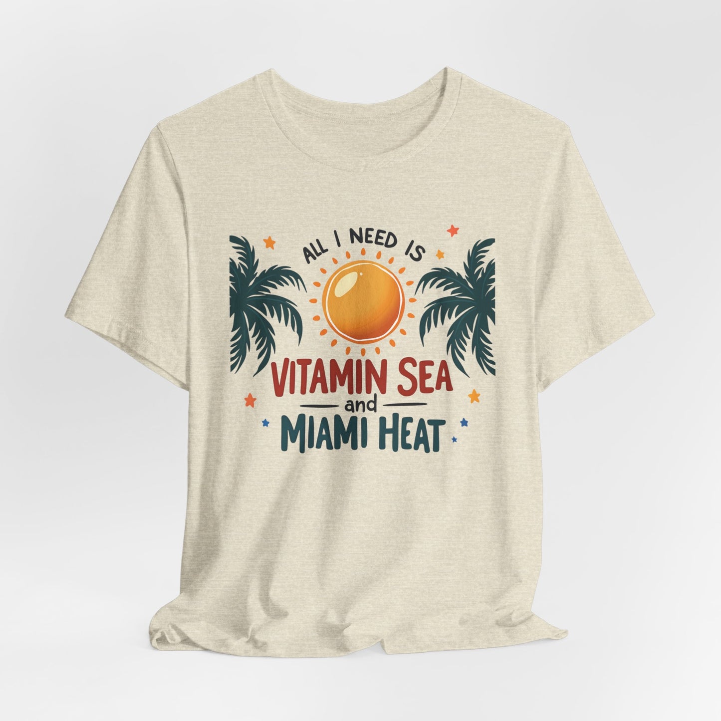 Miami - All I Need is Vitamin Sea and Miami Heat II | T-shirt