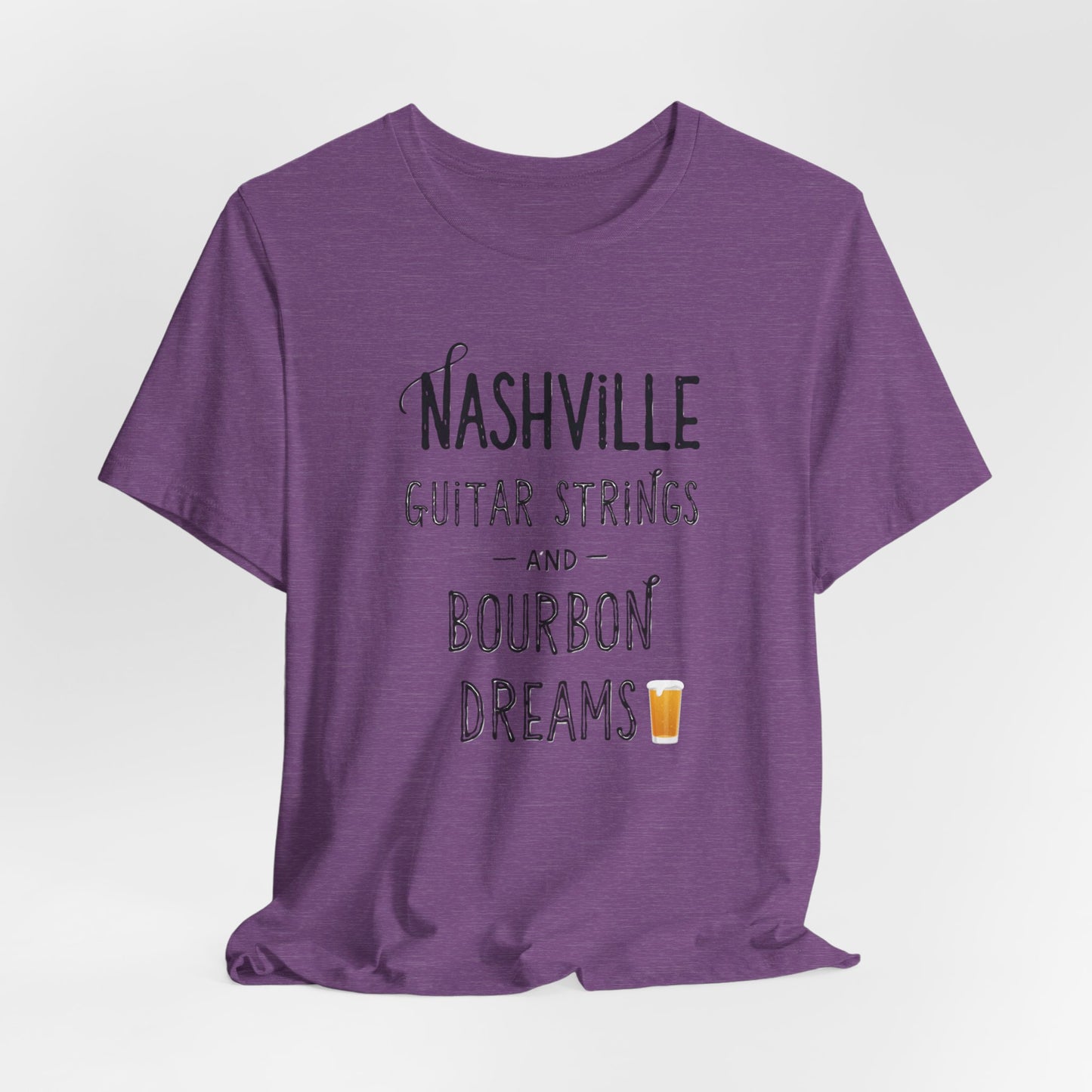 Nashville - Guitar Strings & Bourbon Dreams  | T-shirt