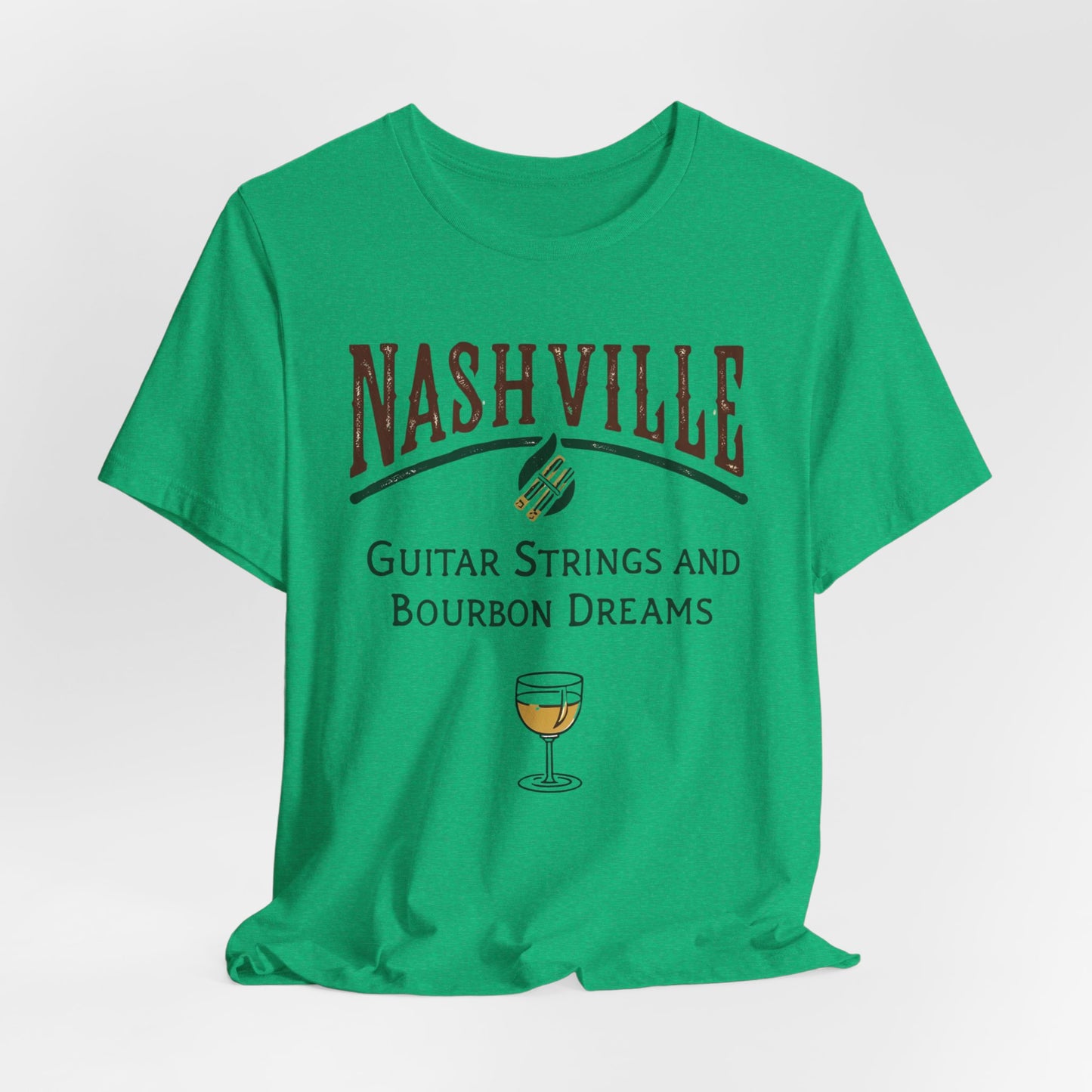 Nashville - Guitar Strings & Bourbon Dreams II | T-shirt