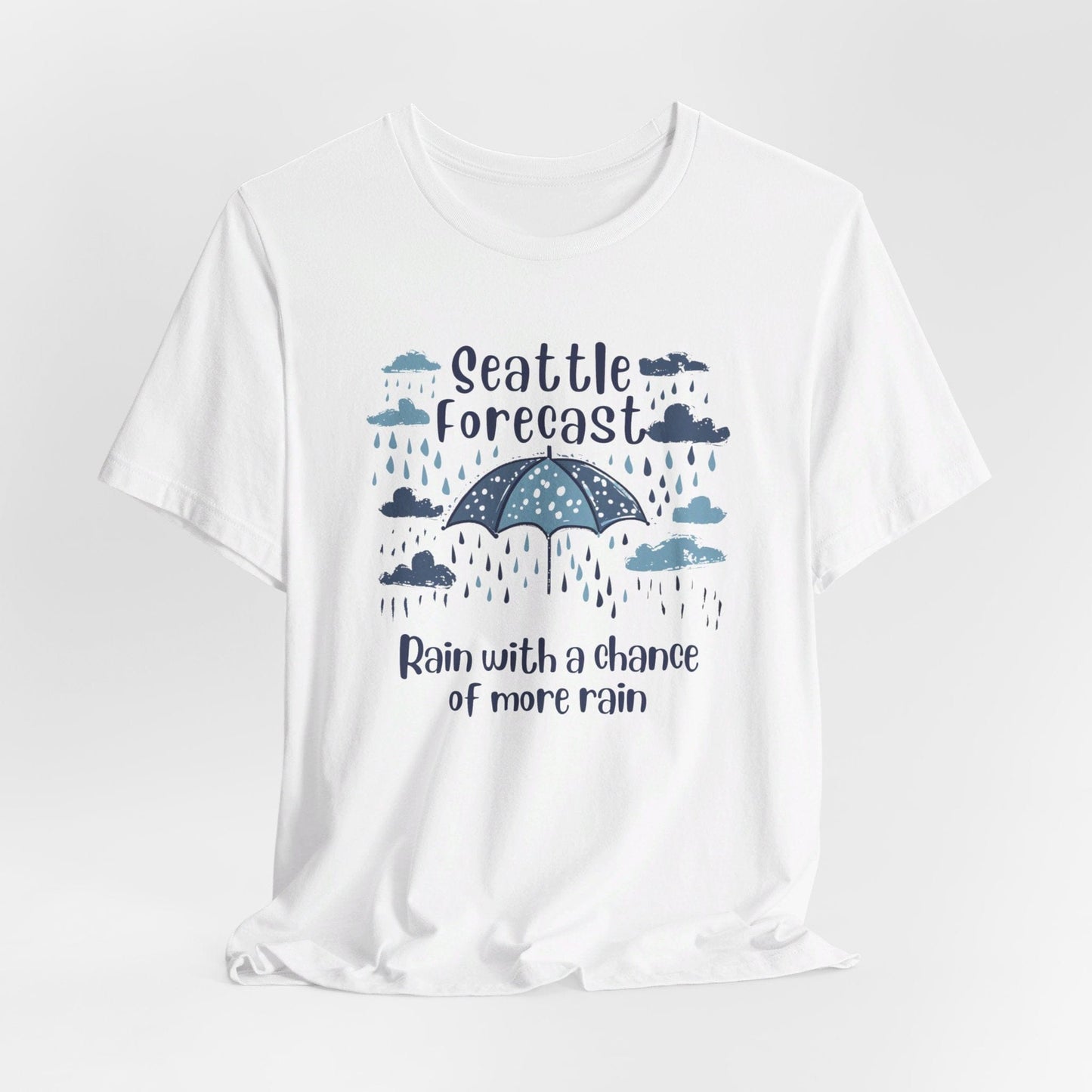 Seattle - Forecast, Rain With | T-Shirt