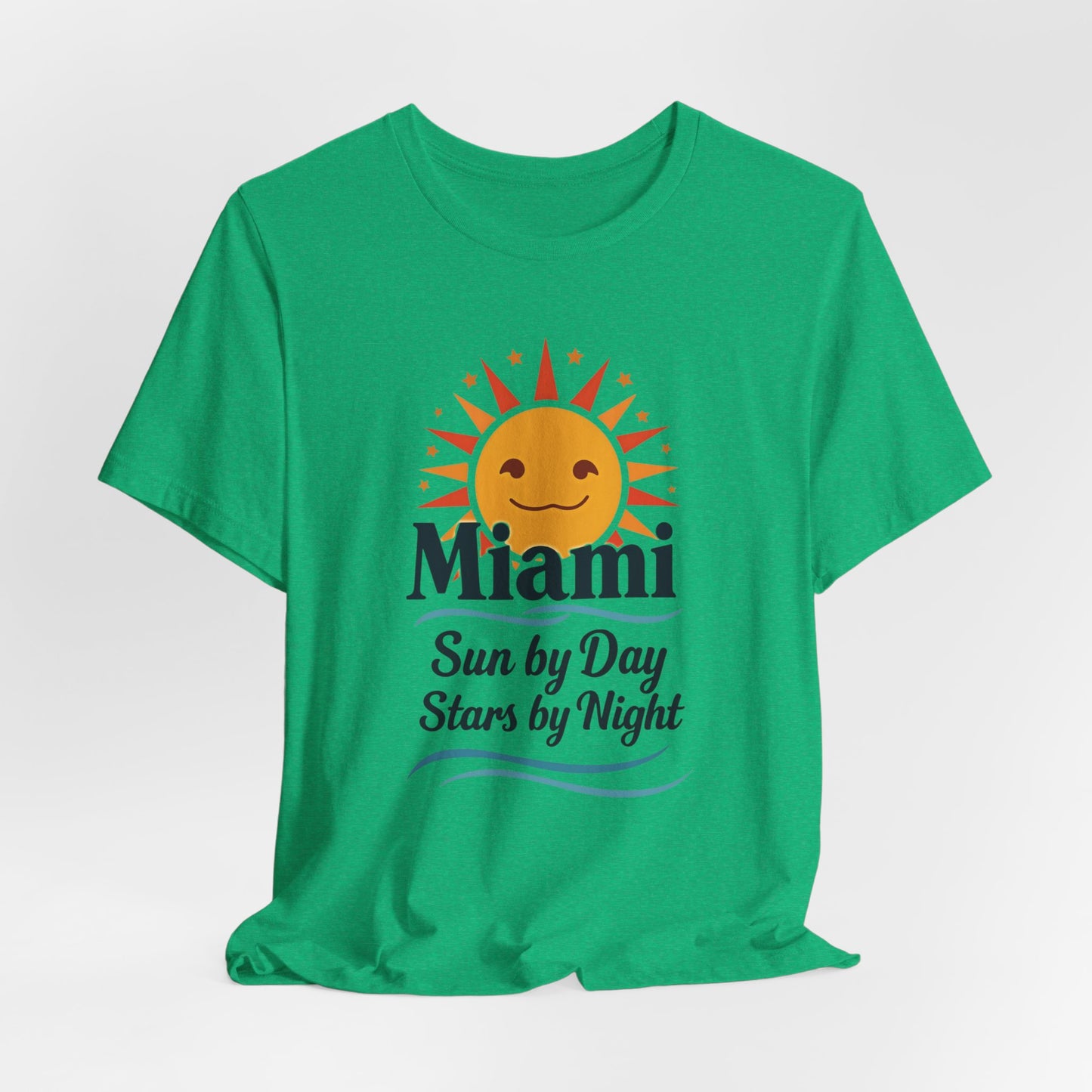 Miami - Sun by Day, Stars by Night III | T-shirt