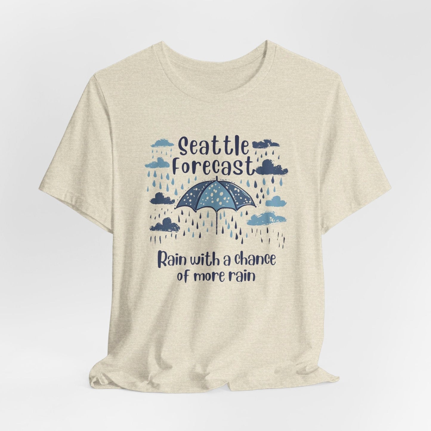 Seattle - Forecast, Rain With | T-Shirt