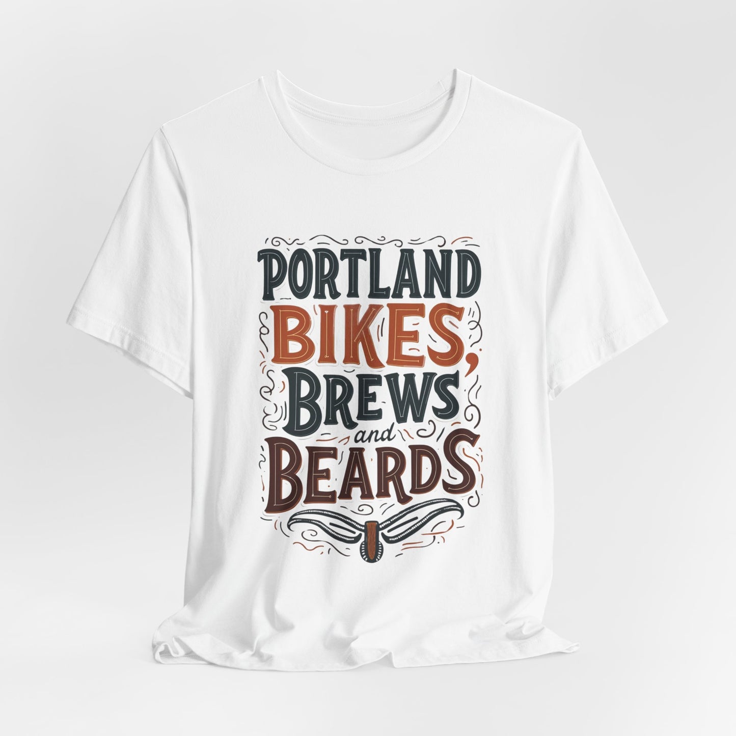 Portland - Bikes, Brews & Beards II | T-shirt