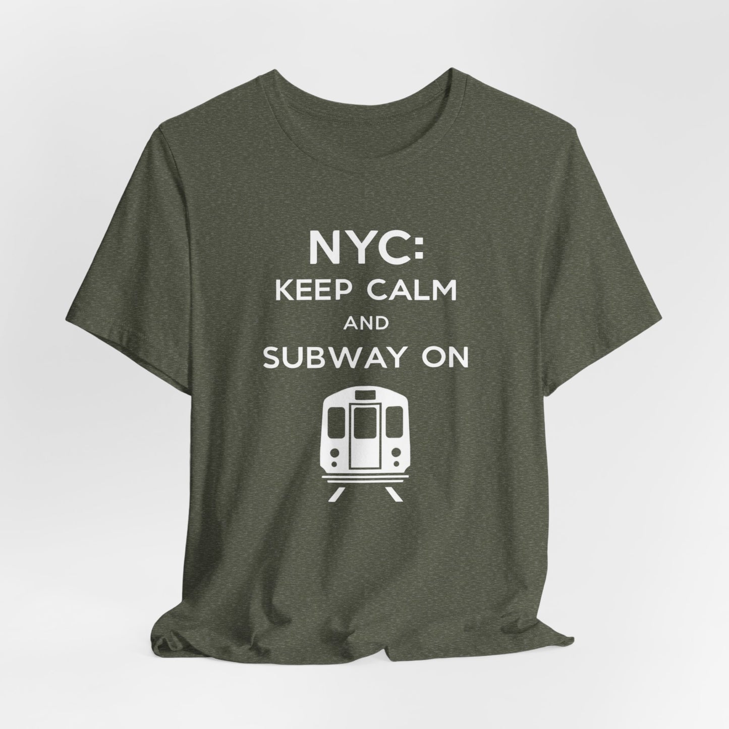 New York - Keep Calm and Subway On II | T-shirt