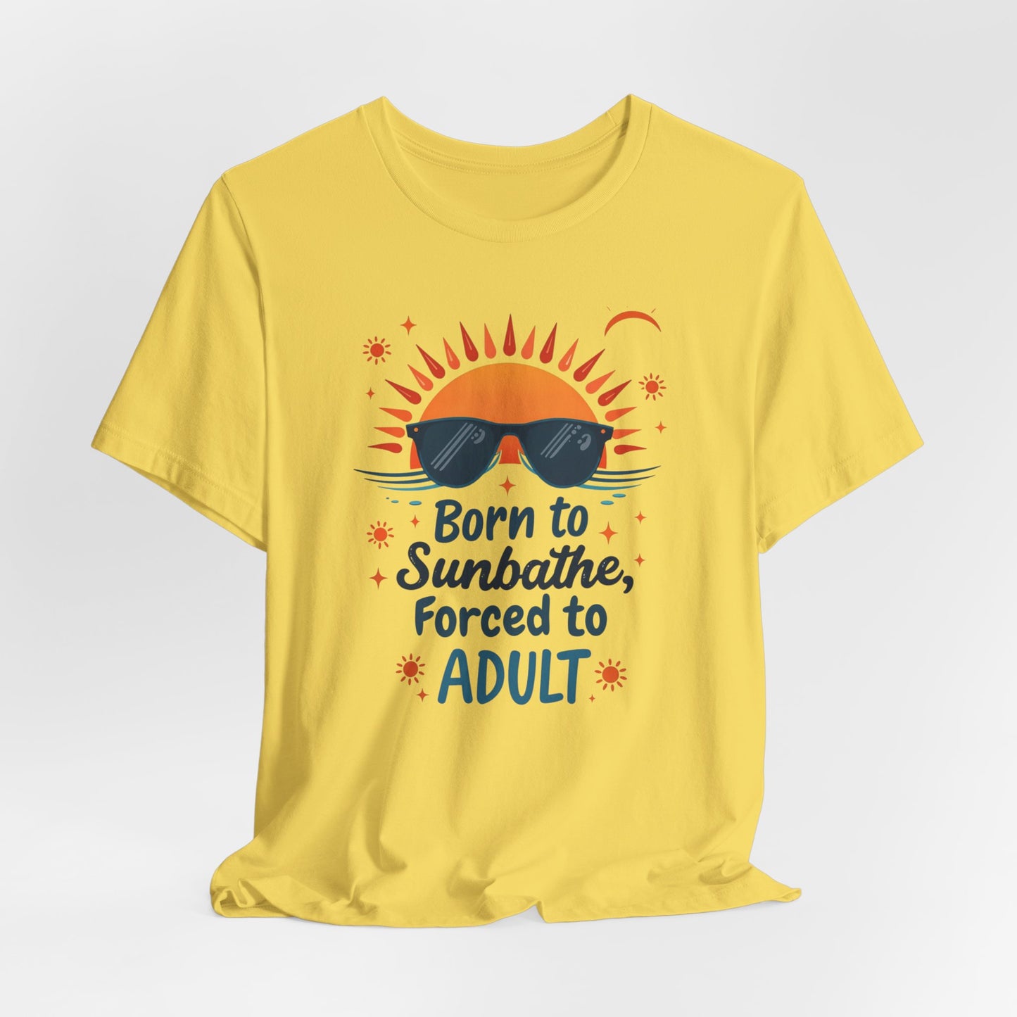 Miami - Born to Sunbathe, Forced to Adult | T-shirt