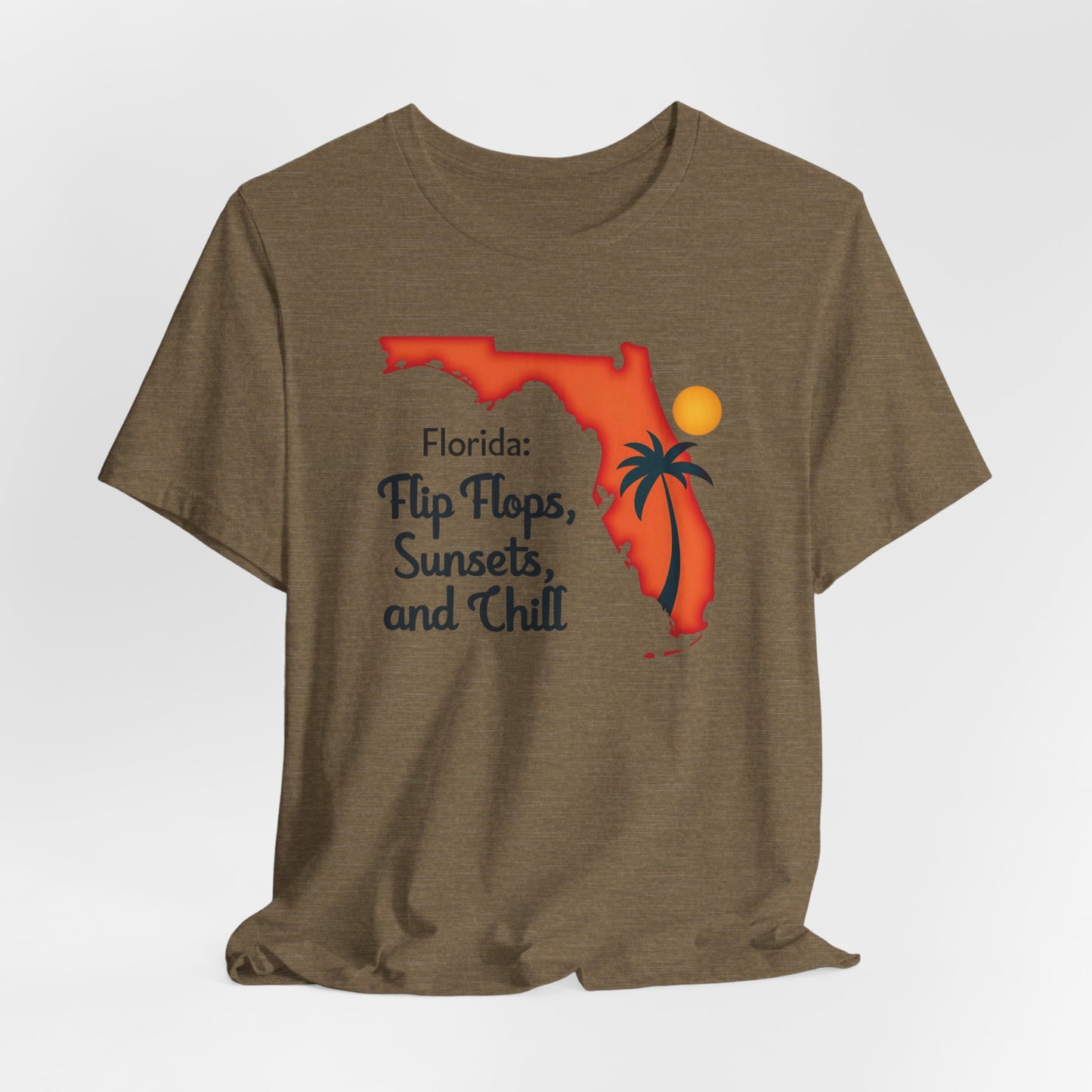 Florida - Flip Flops, Sunsets, and Chill | T-shirt