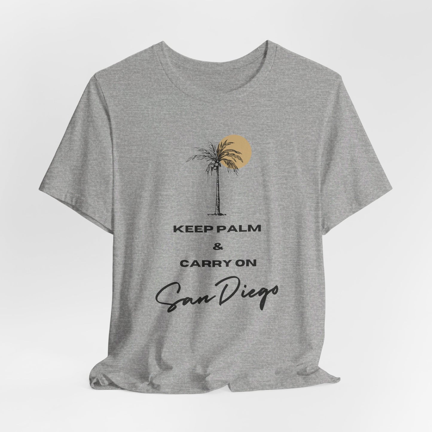 San Diego - Keep Palm & Carry On | T-Shirt