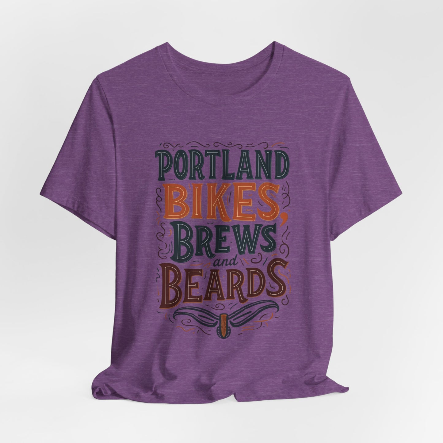 Portland - Bikes, Brews & Beards II | T-shirt