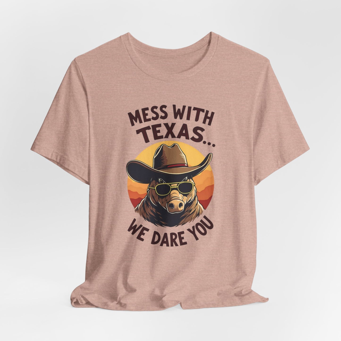 Texas - Mess with Texas, We Dare You T-Shirt | Thug Animal Design Tee