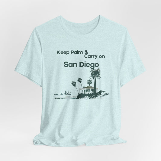 San Diego - Keep Palm & Carry On II | T-Shirt