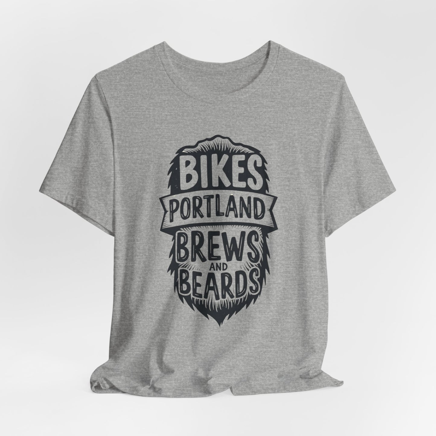 Portland - Bikes, Brews & Beards | T-shirt