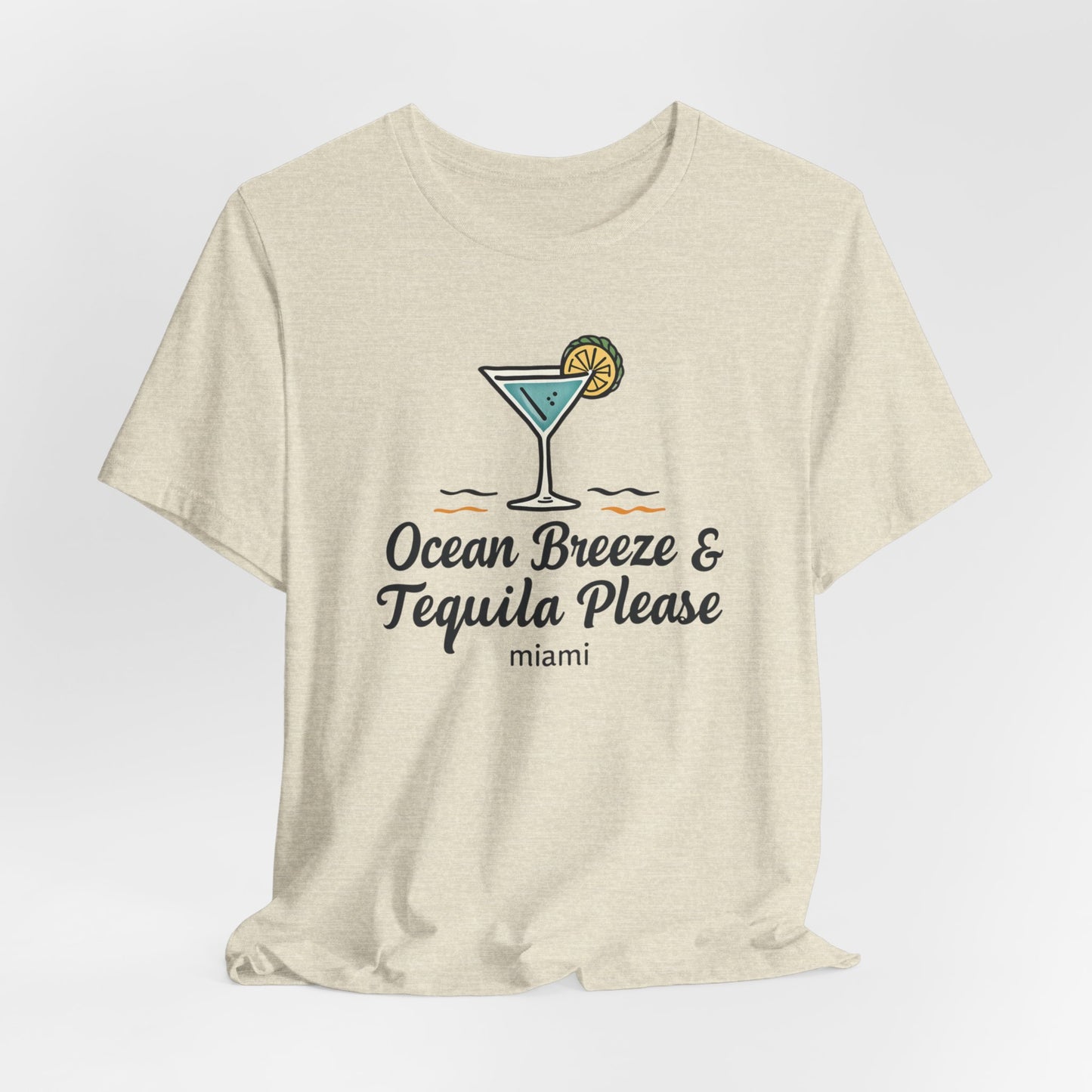 Miami - Ocean Breeze & Tequila, Please III | T-shirt