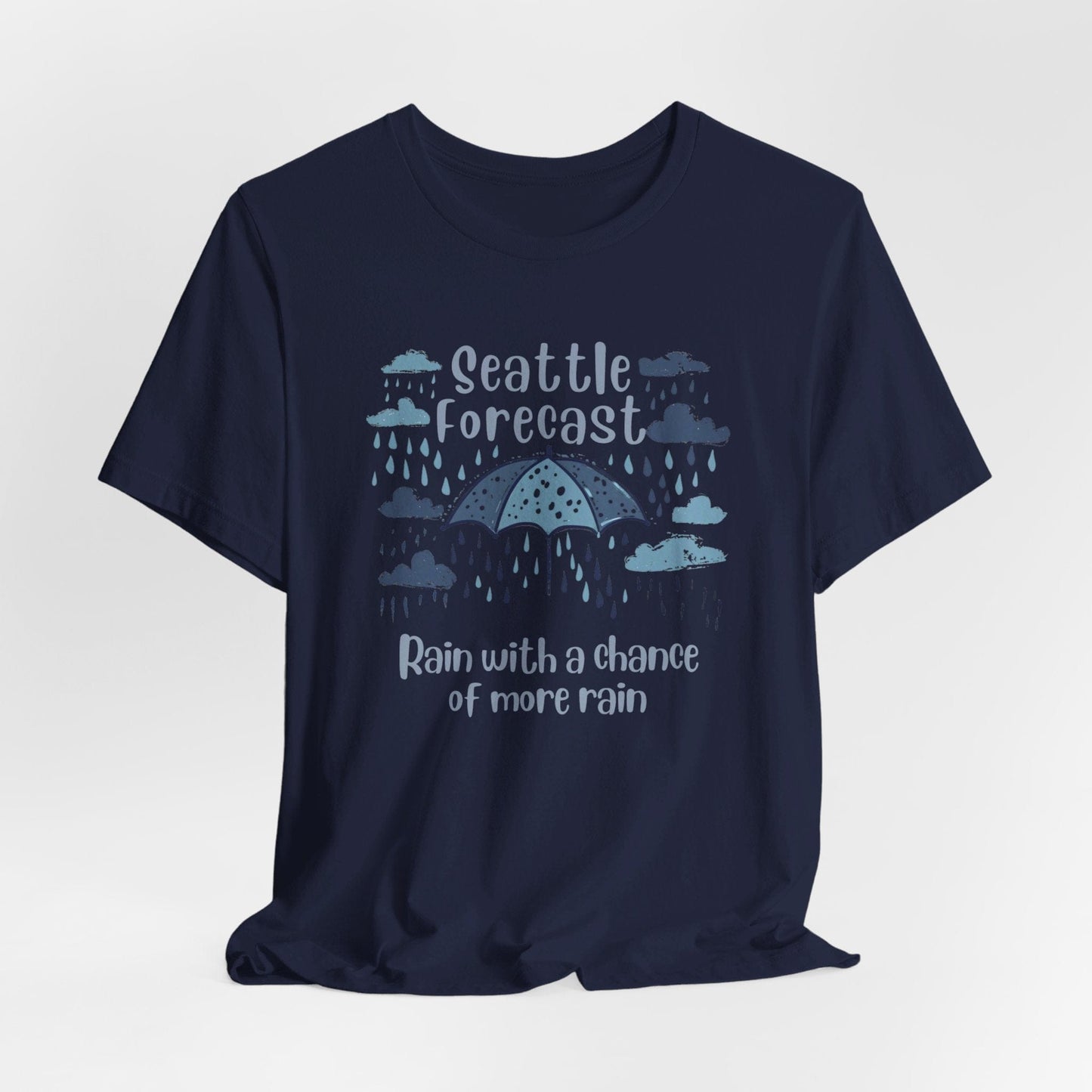 Seattle - Forecast, Rain With | T-Shirt