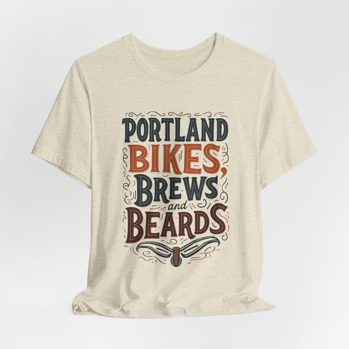 Portland - Bikes, Brews & Beards II | T-shirt