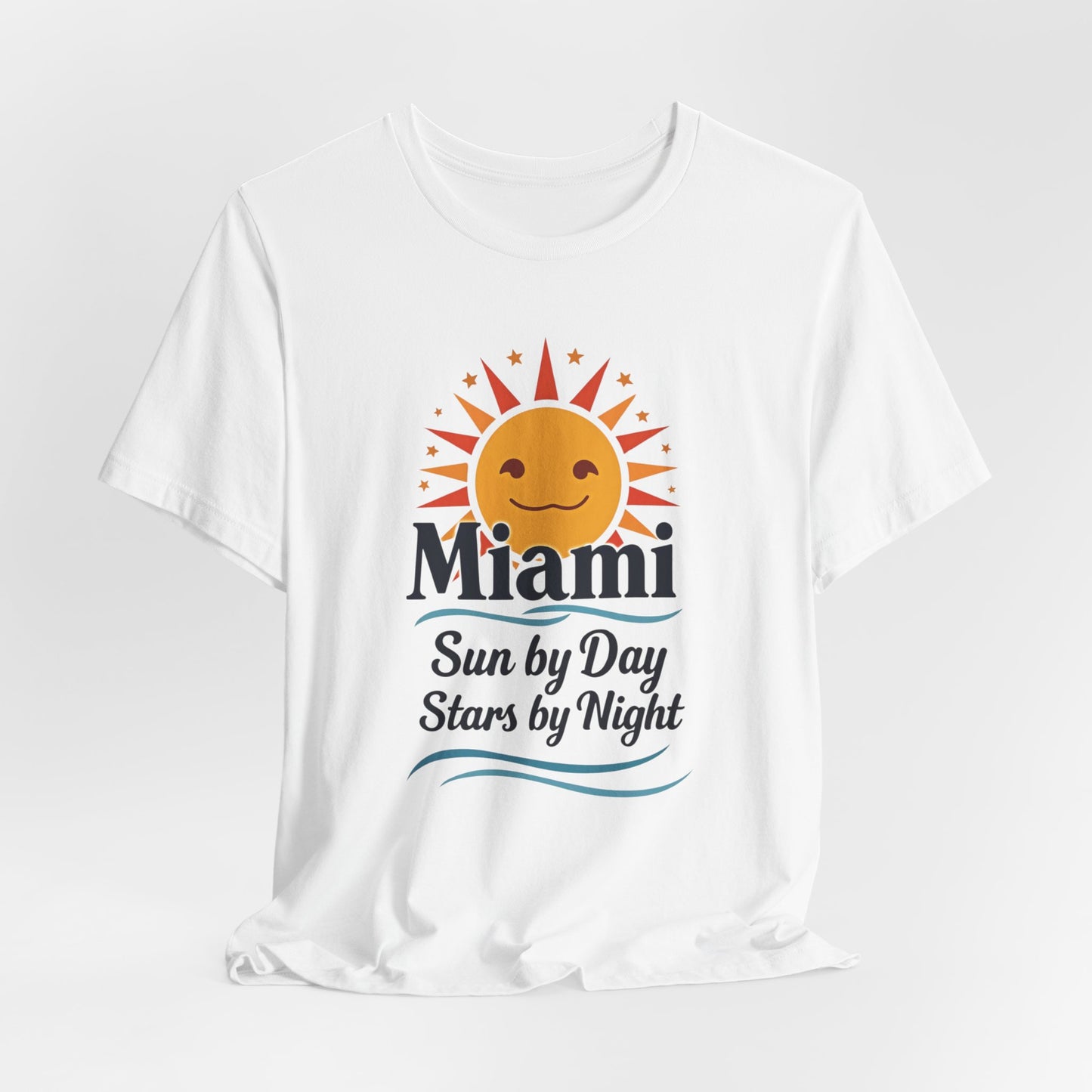 Miami - Sun by Day, Stars by Night III | T-shirt