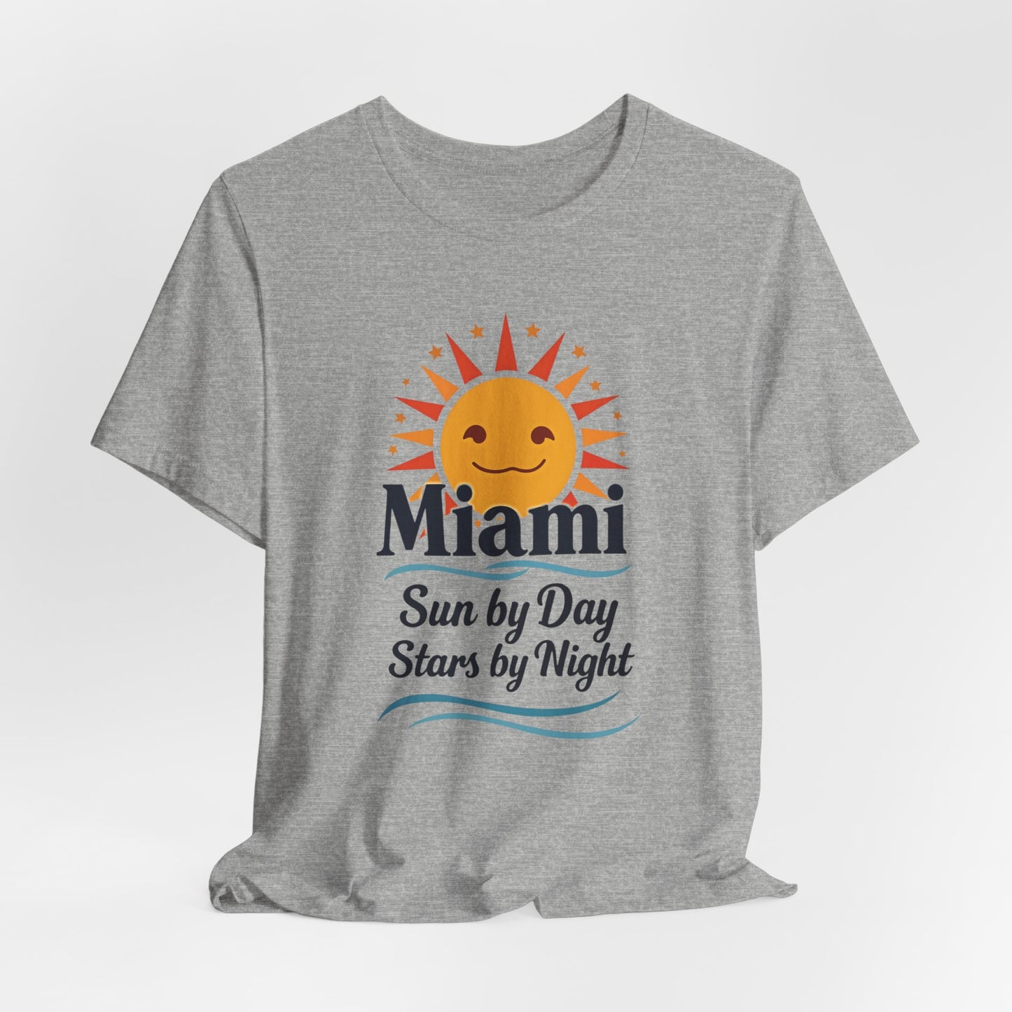 Miami - Sun by Day, Stars by Night III | T-shirt