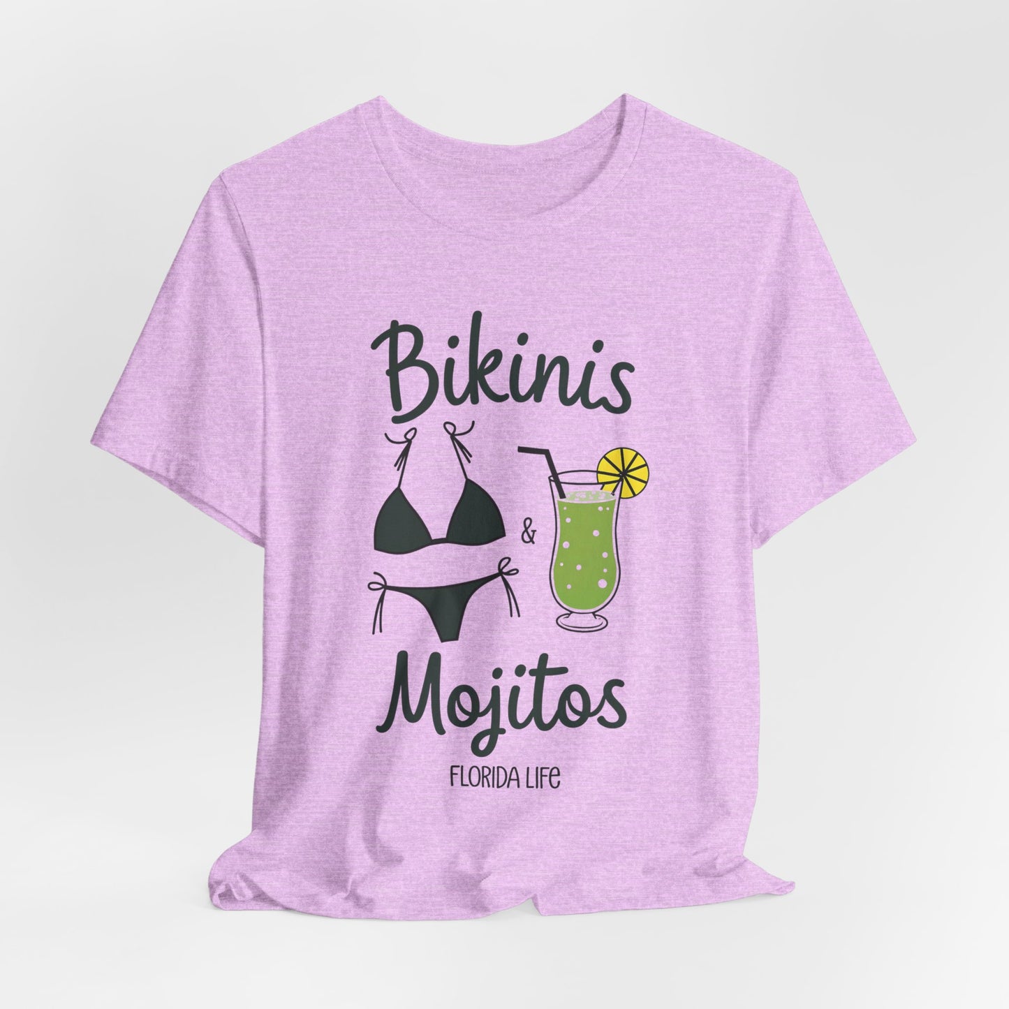 Florida - Bikinis and Mojitos Life T-Shirt | Fun Beach Vibes Tee