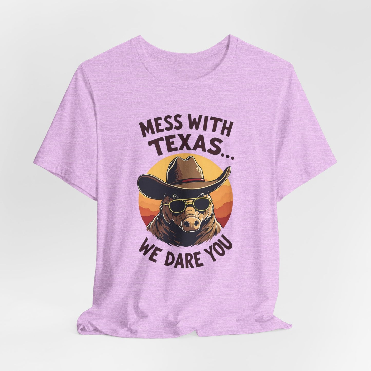 Texas - Mess with Texas, We Dare You T-Shirt | Thug Animal Design Tee