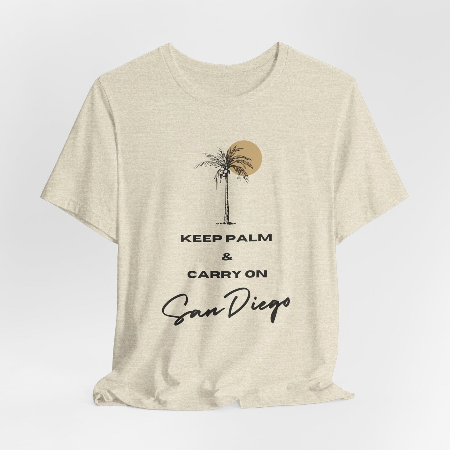 San Diego - Keep Palm & Carry On | T-Shirt