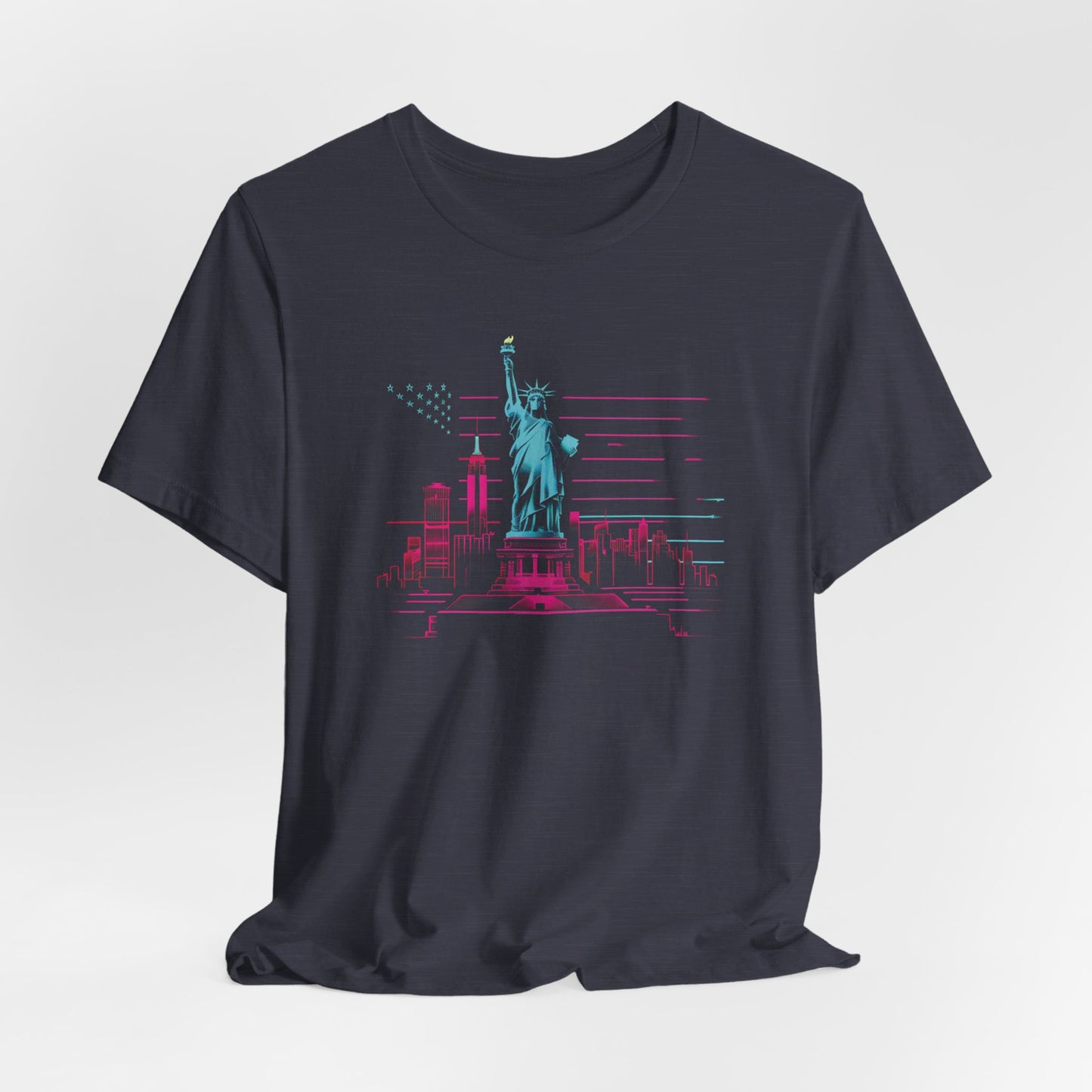 Neon New York - Liberty in Lights | T-Shirt