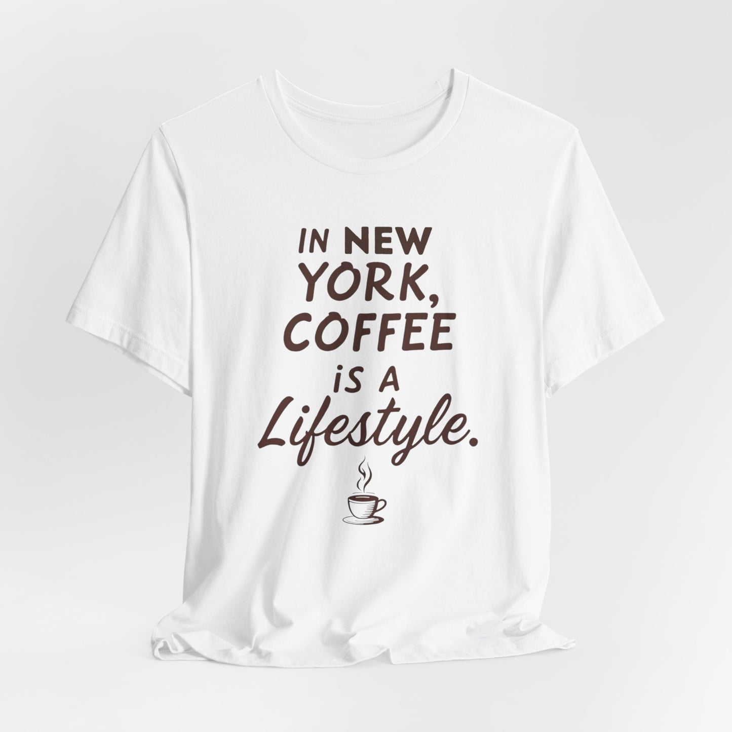 New York - Coffee Is a Lifestyle II | T-shirt