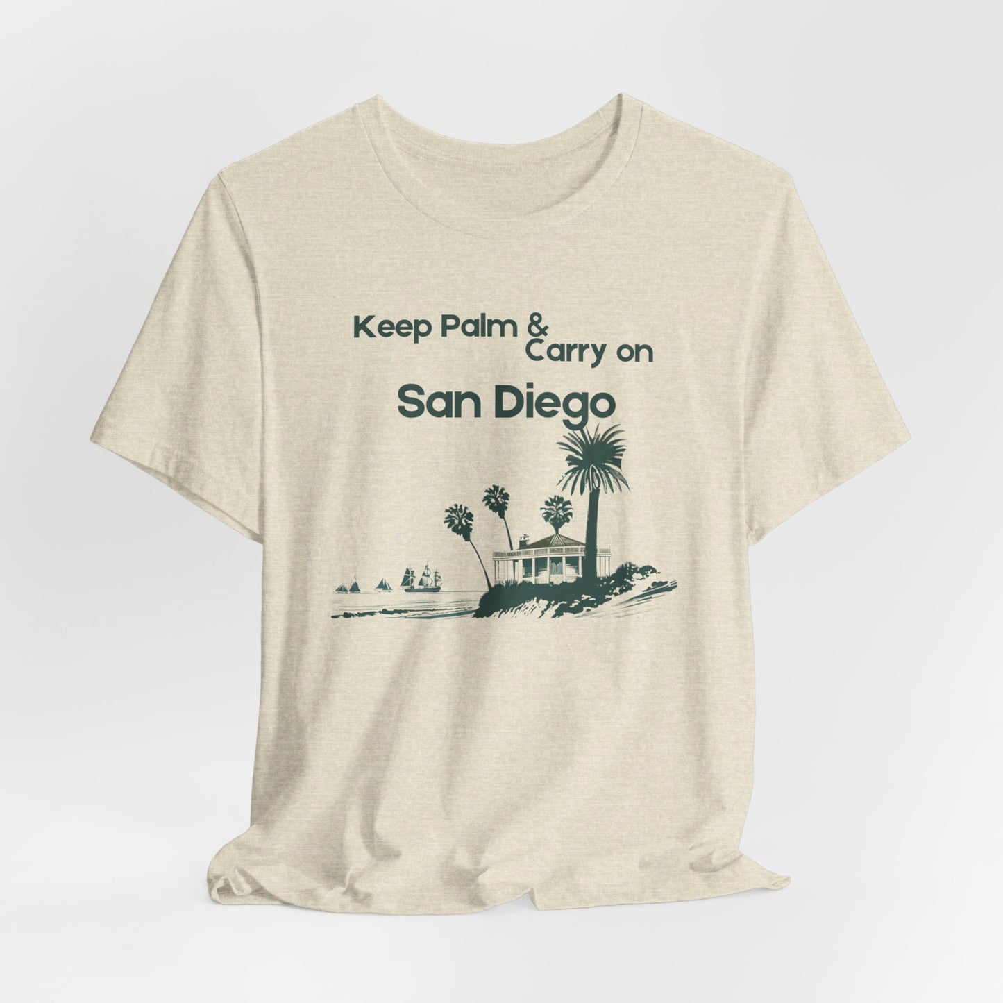 San Diego - Keep Palm & Carry On II | T-Shirt