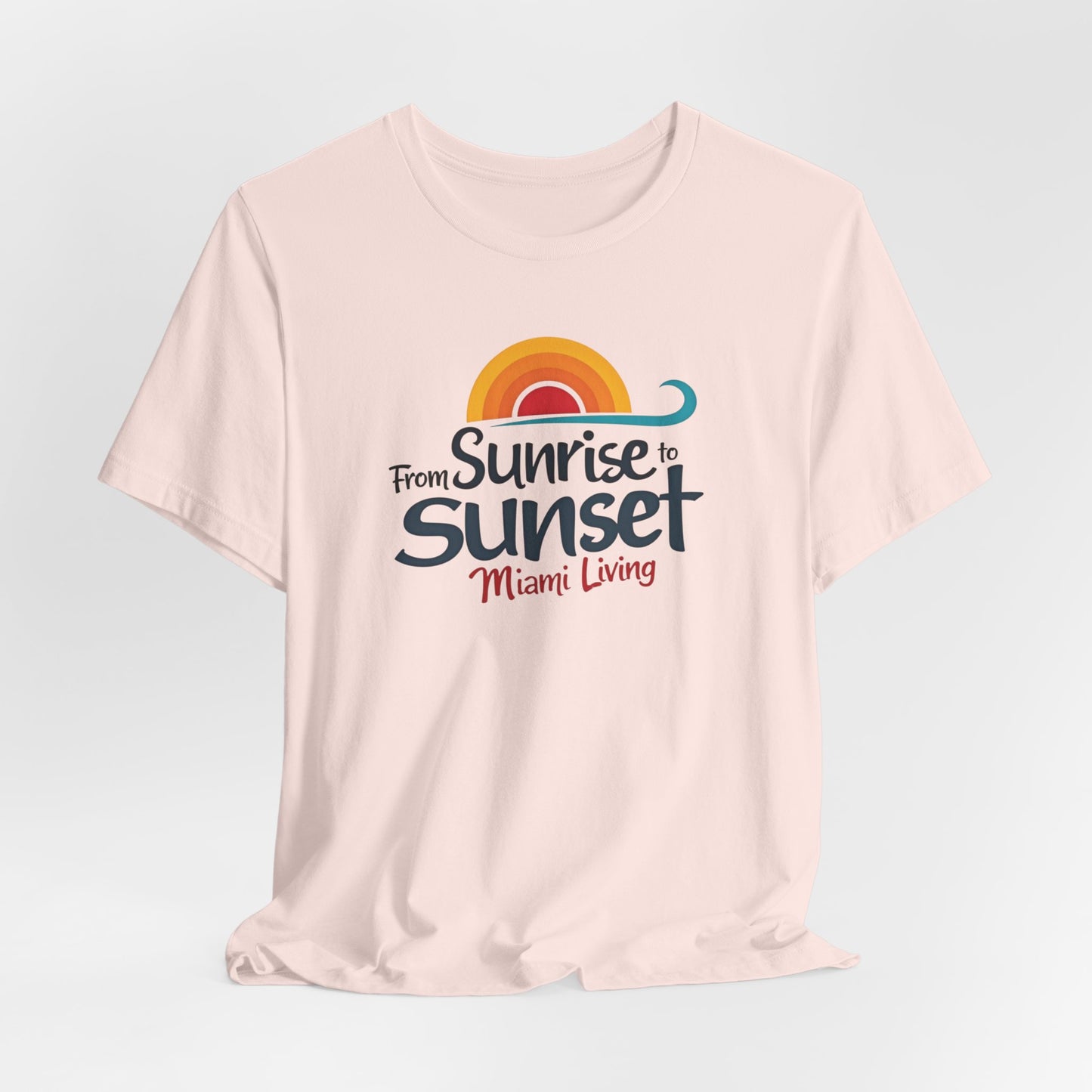 Miami Living - From Sunrise to Sunset II | T-shirt