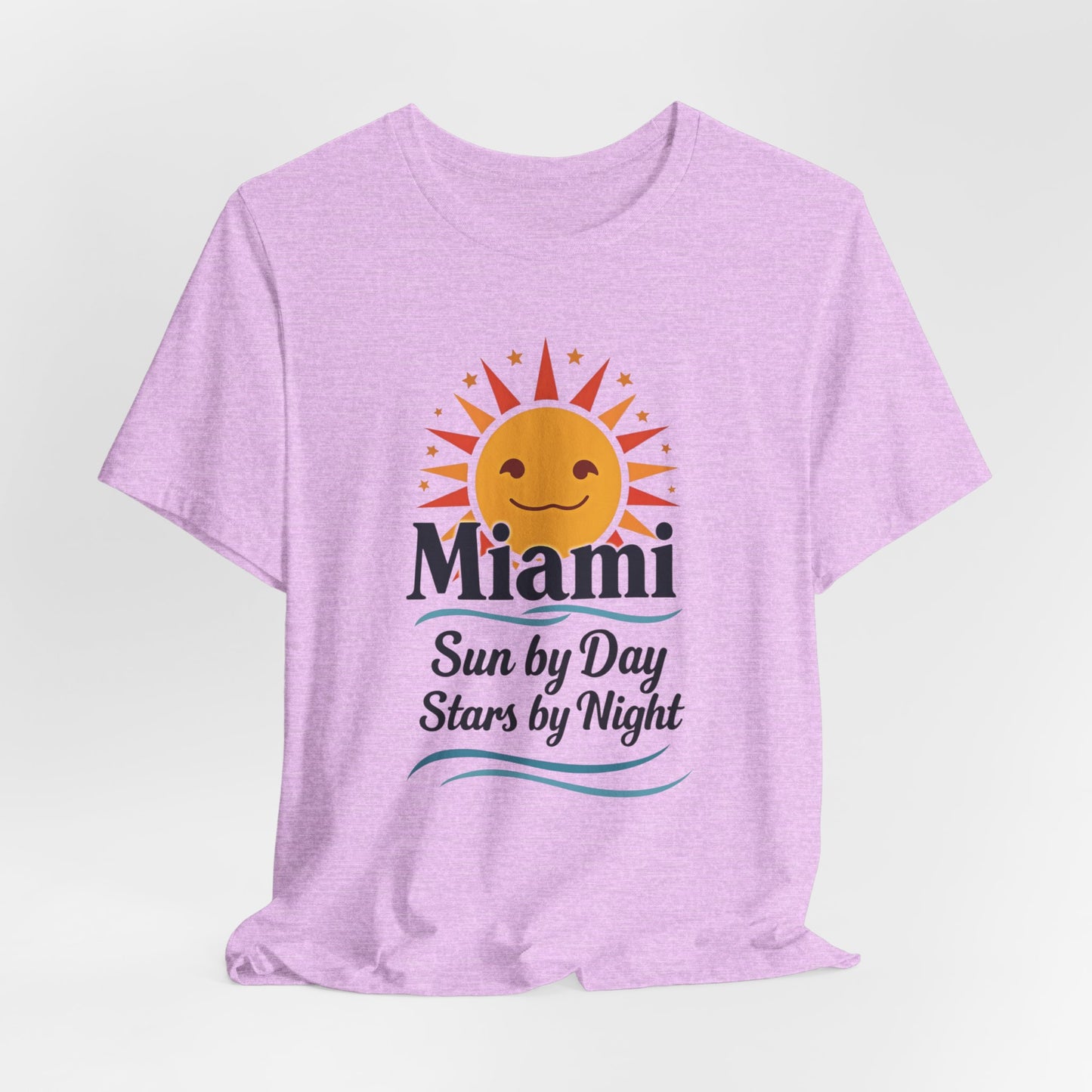 Miami - Sun by Day, Stars by Night III | T-shirt