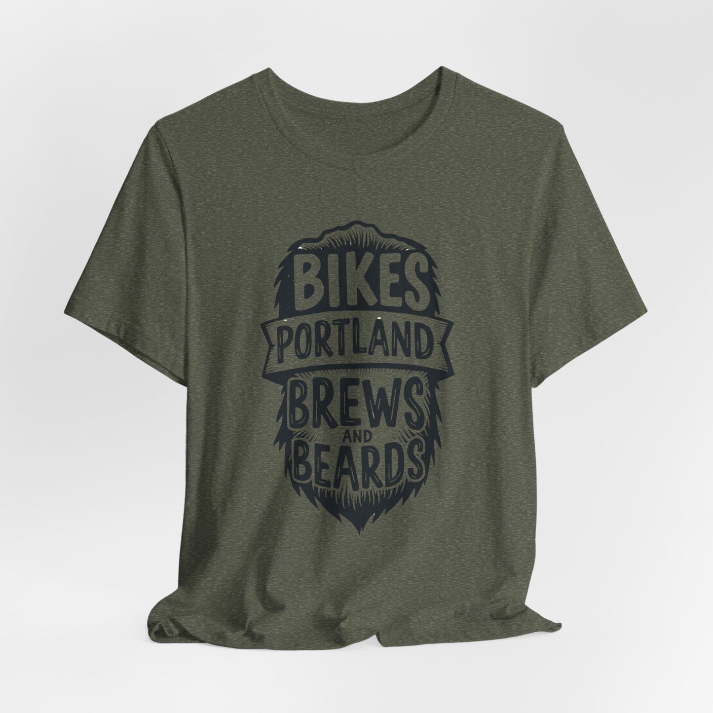 Portland - Bikes, Brews & Beards | T-shirt