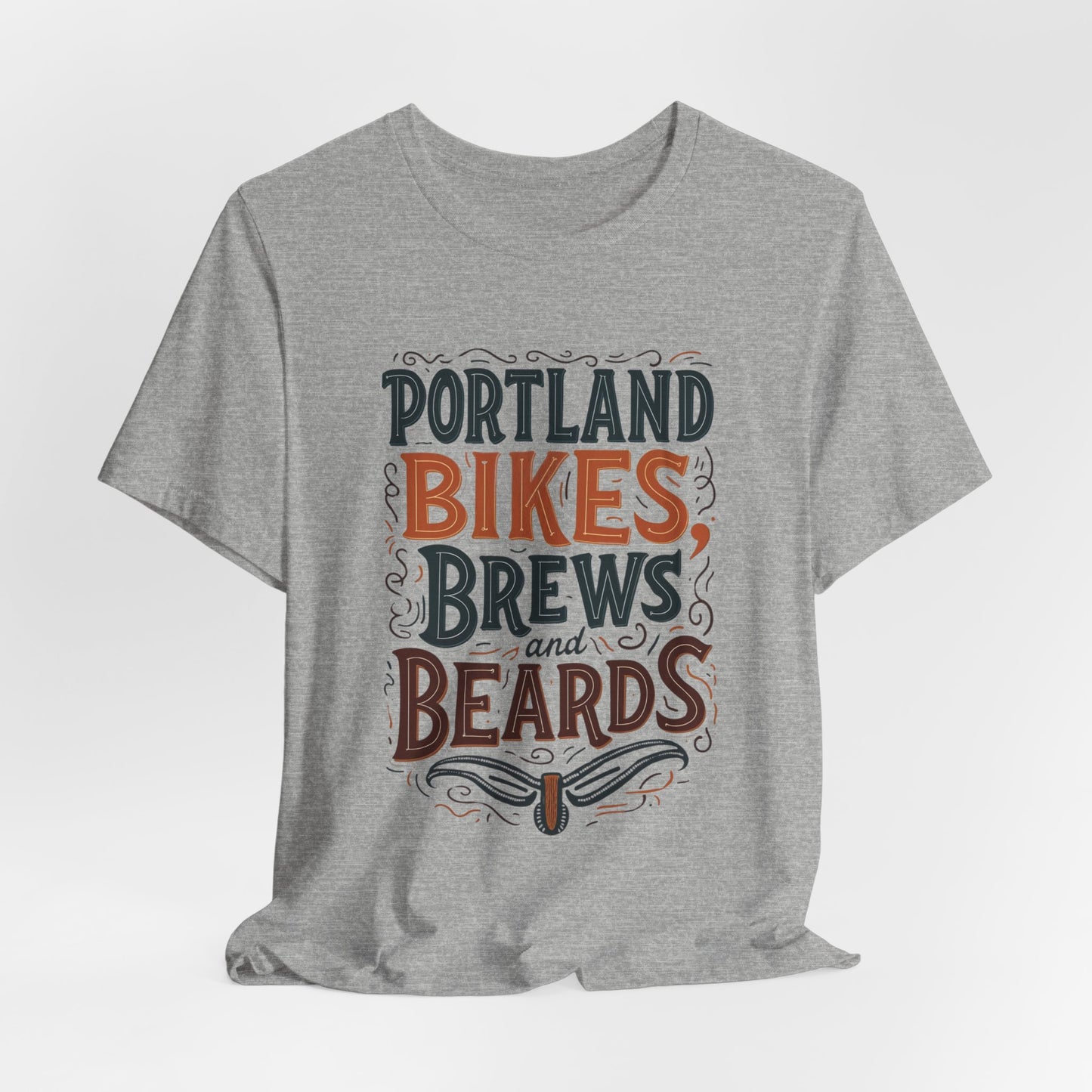 Portland - Bikes, Brews & Beards II | T-shirt