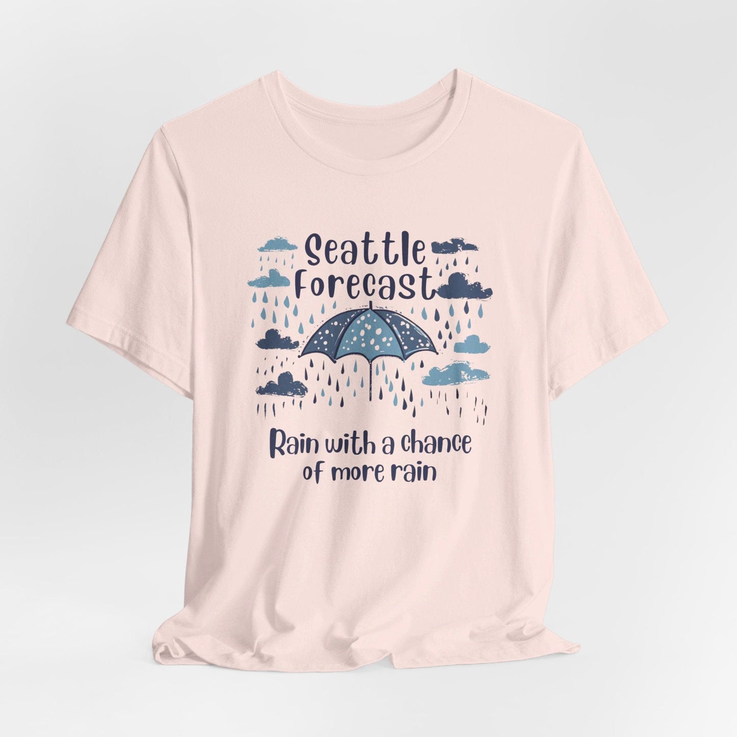 Seattle - Forecast, Rain With | T-Shirt