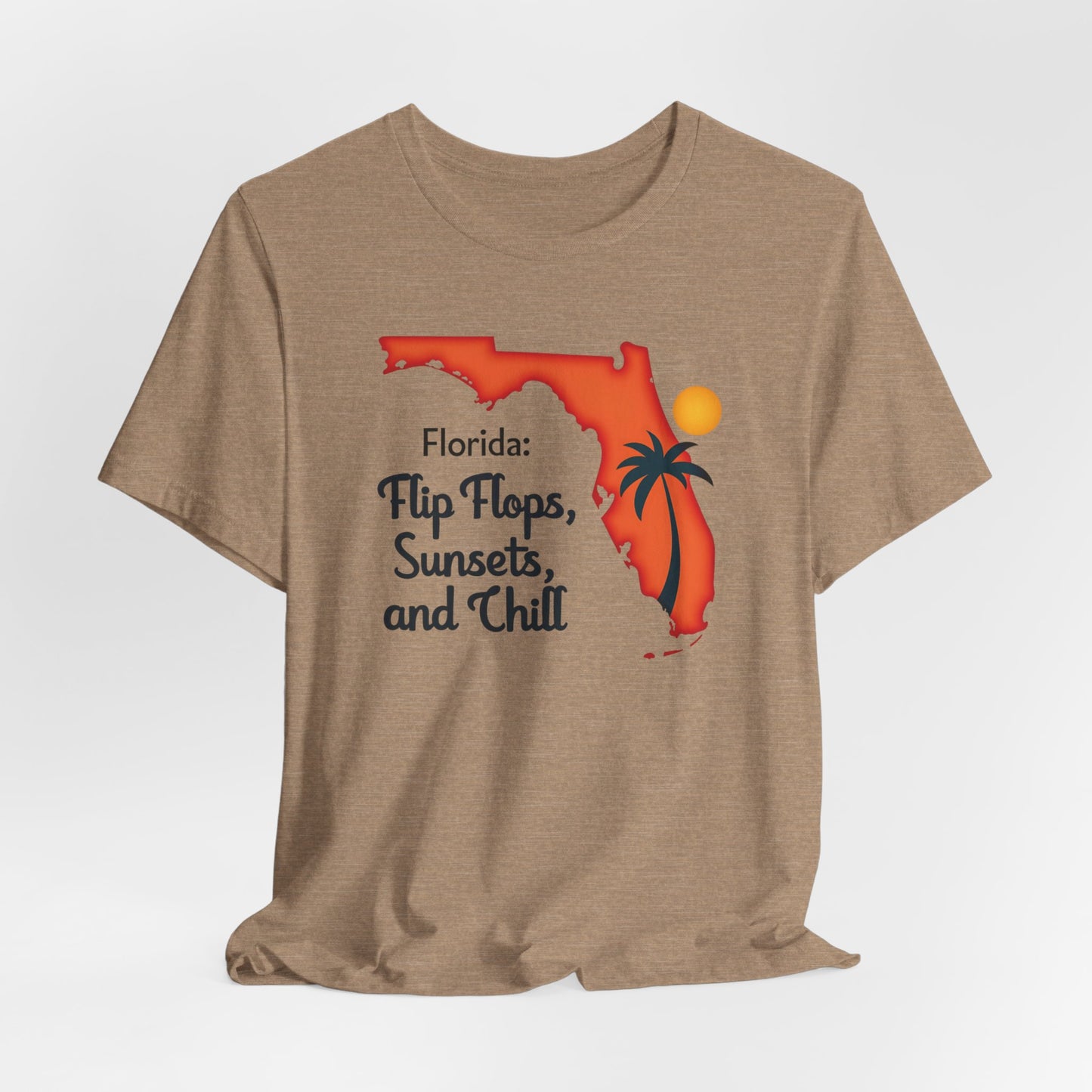 Florida - Flip Flops, Sunsets, and Chill | T-shirt