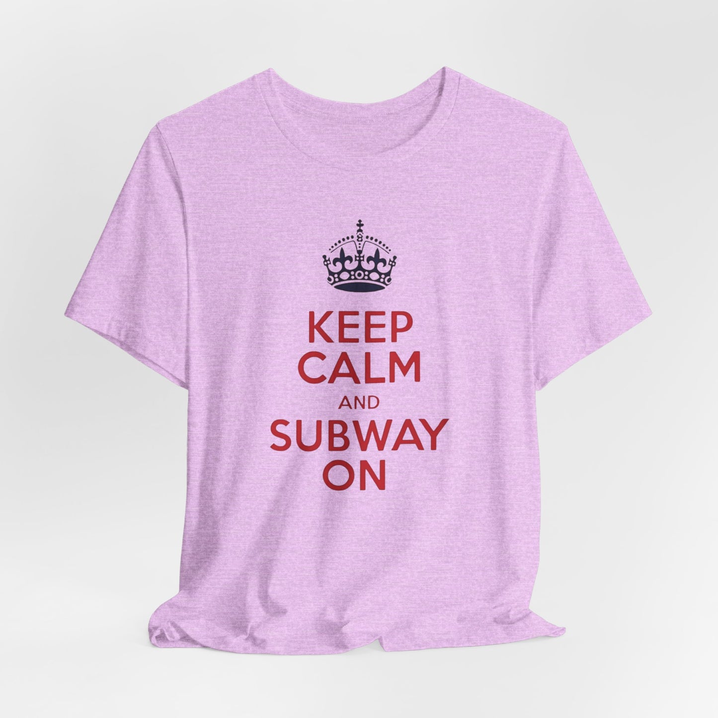 New York - Keep Calm and Subway On III | T-shirt