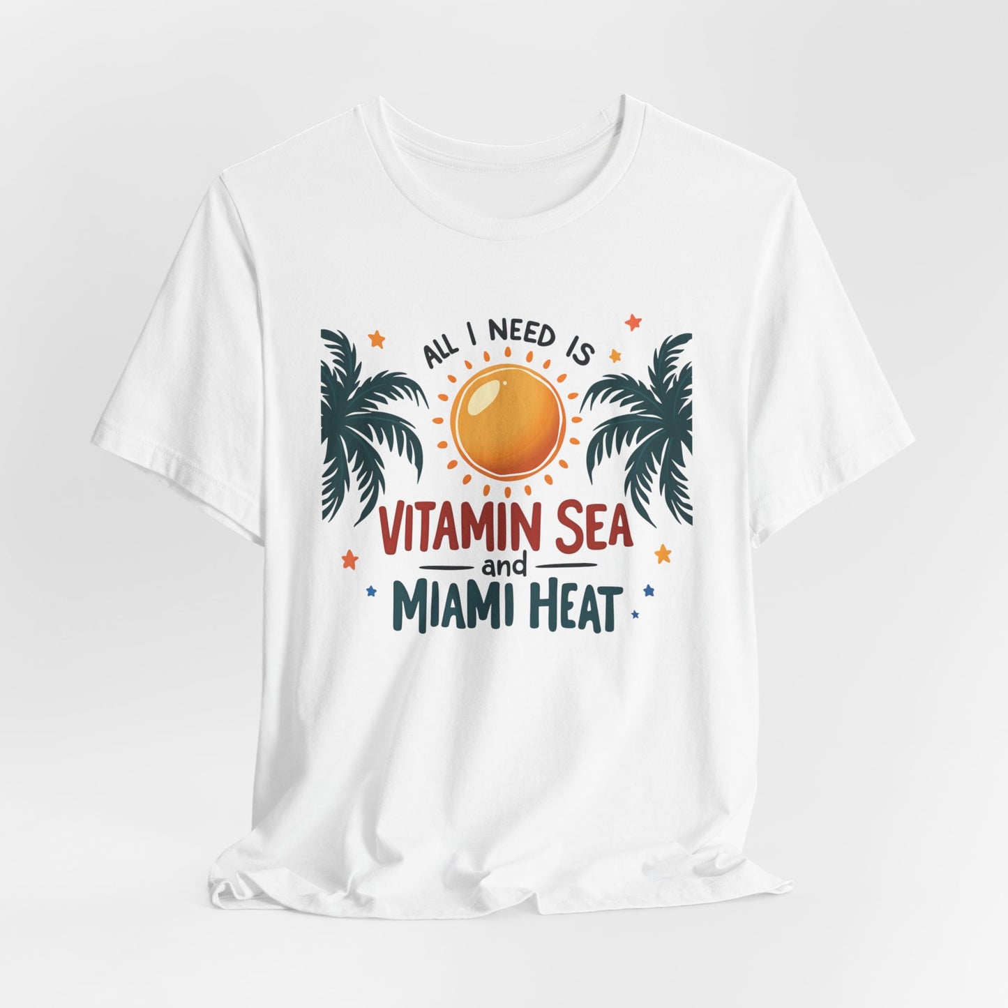 Miami - All I Need is Vitamin Sea and Miami Heat II | T-shirt