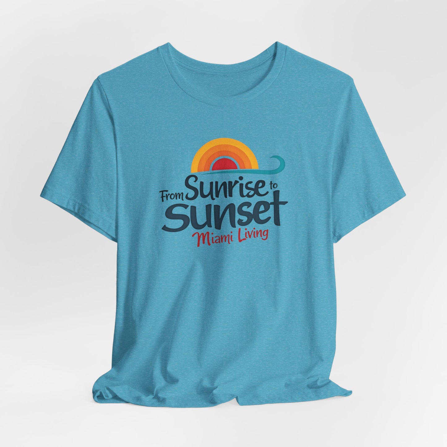 Miami Living - From Sunrise to Sunset II | T-shirt