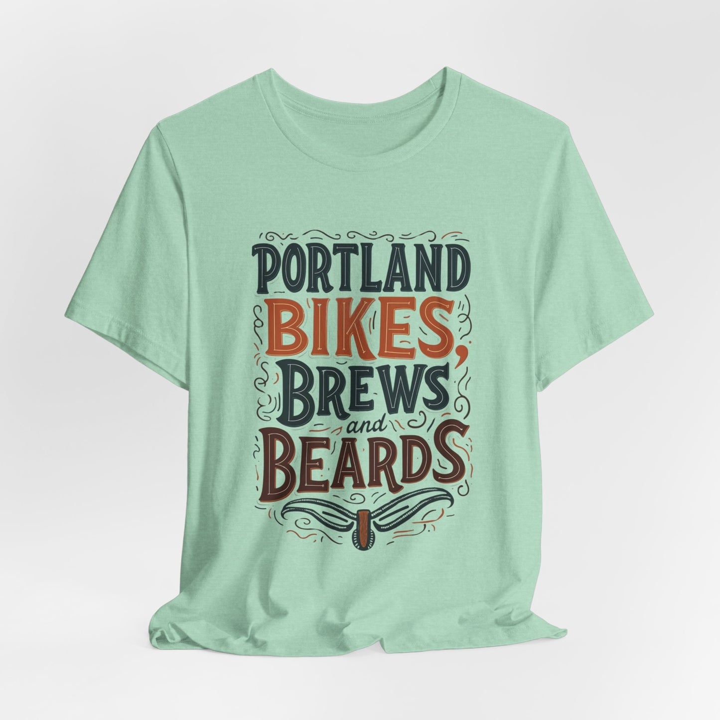 Portland - Bikes, Brews & Beards II | T-shirt