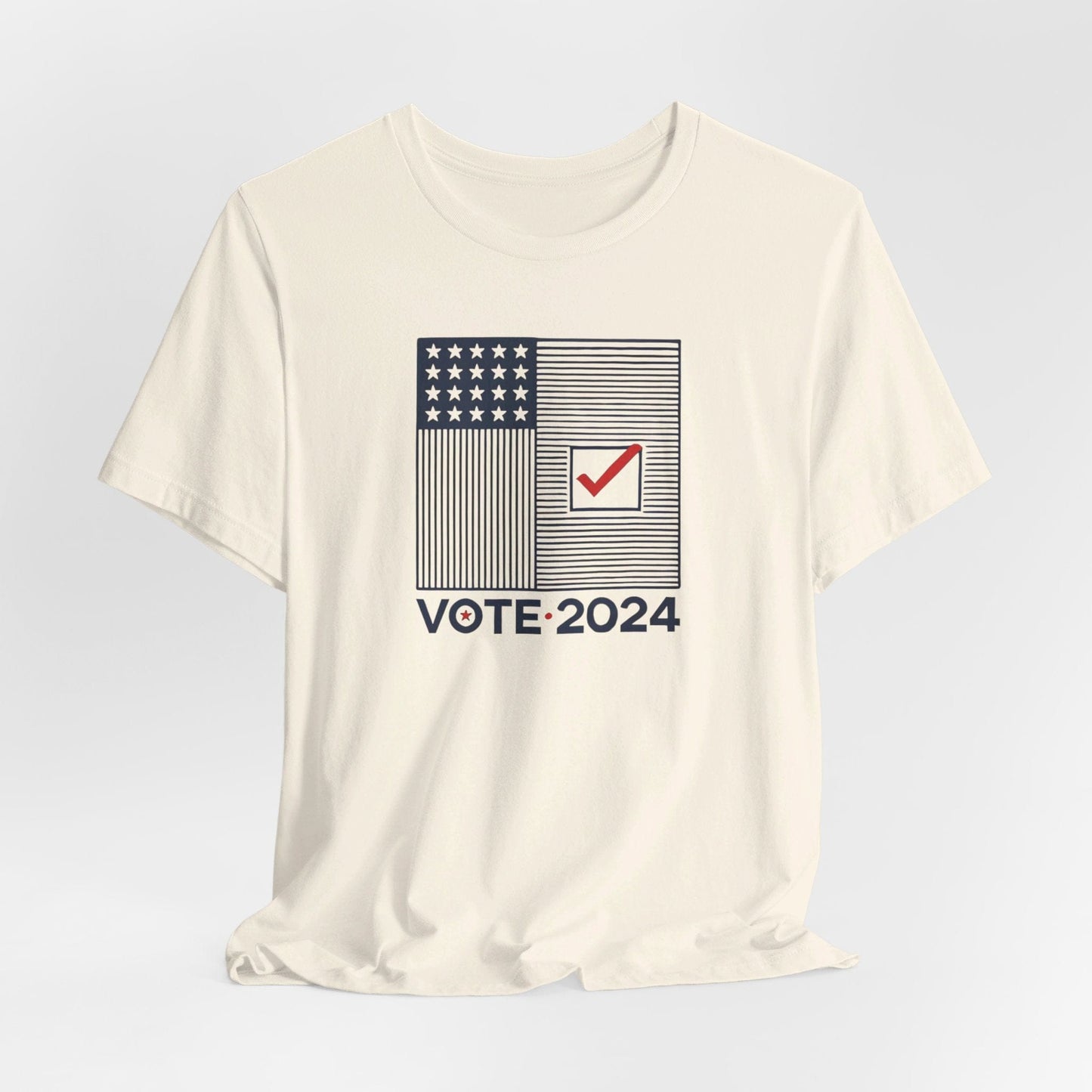 Vote 2024 - American Flag Checkmark - U.S Elections | T-Shirt