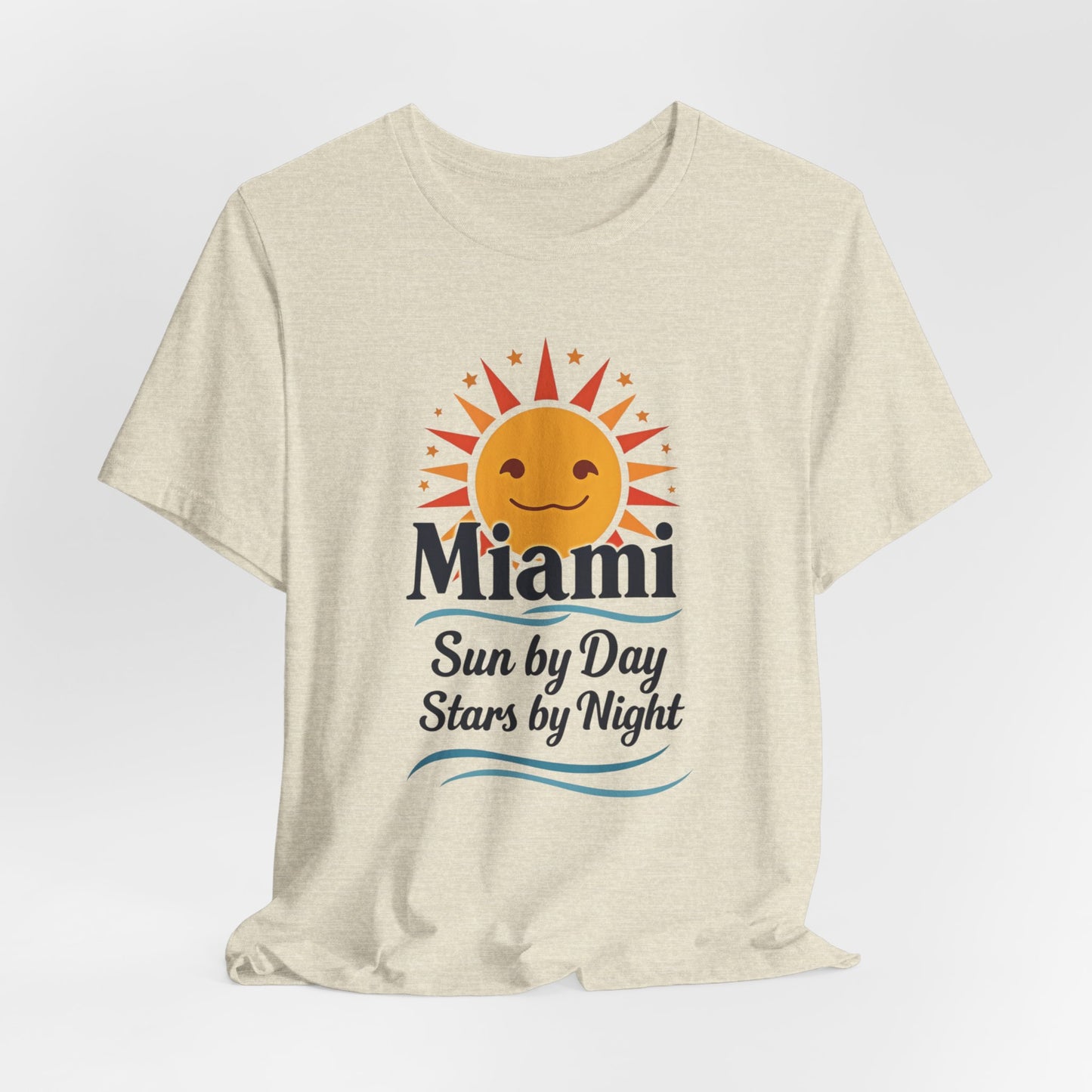 Miami - Sun by Day, Stars by Night III | T-shirt