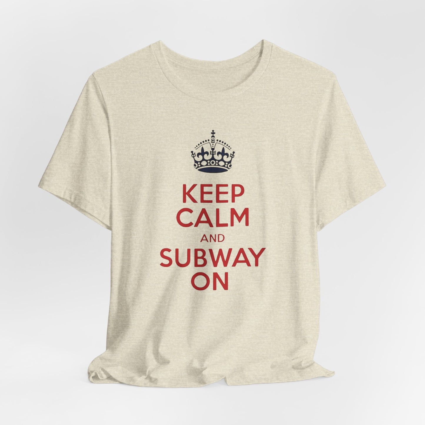 New York - Keep Calm and Subway On III | T-shirt