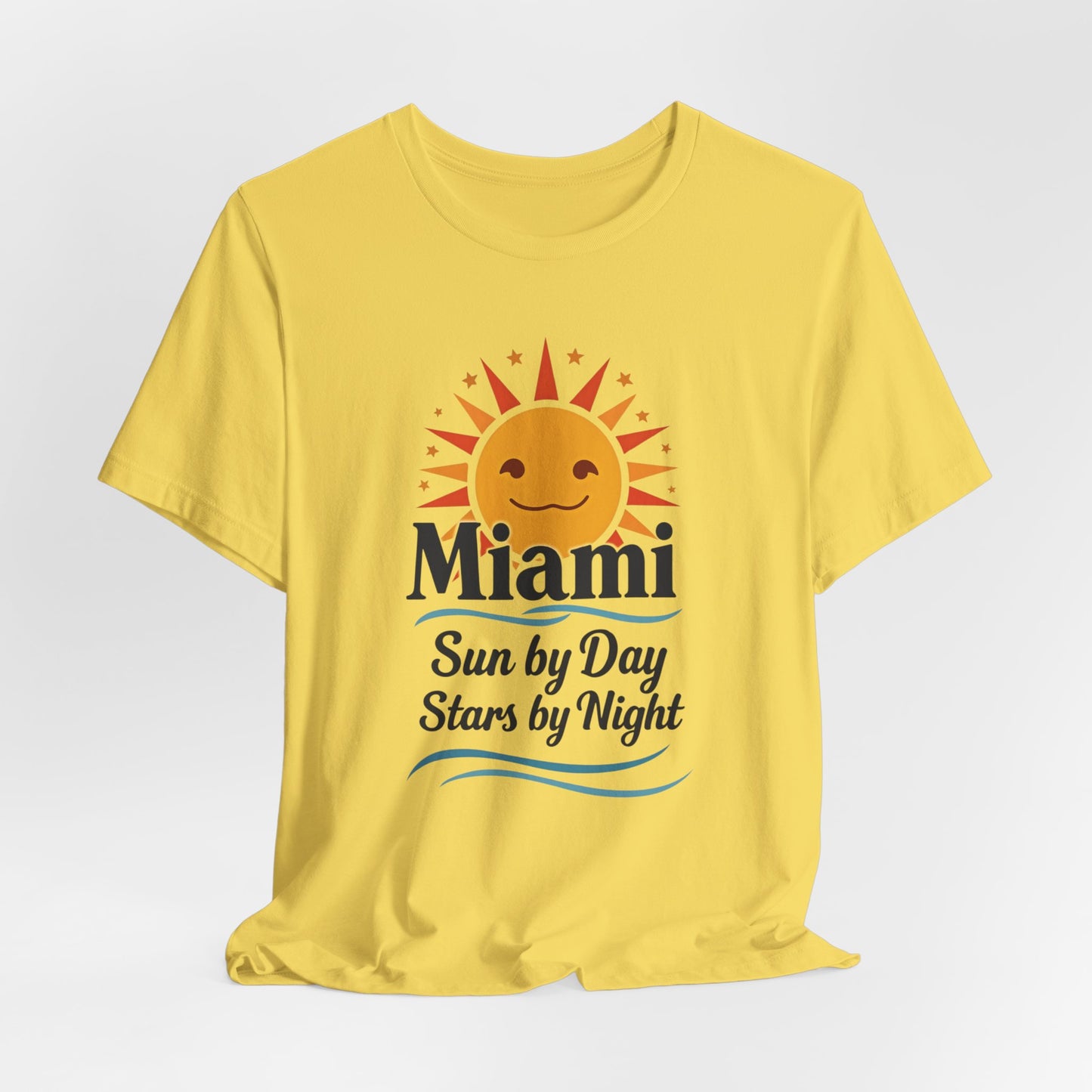 Miami - Sun by Day, Stars by Night III | T-shirt