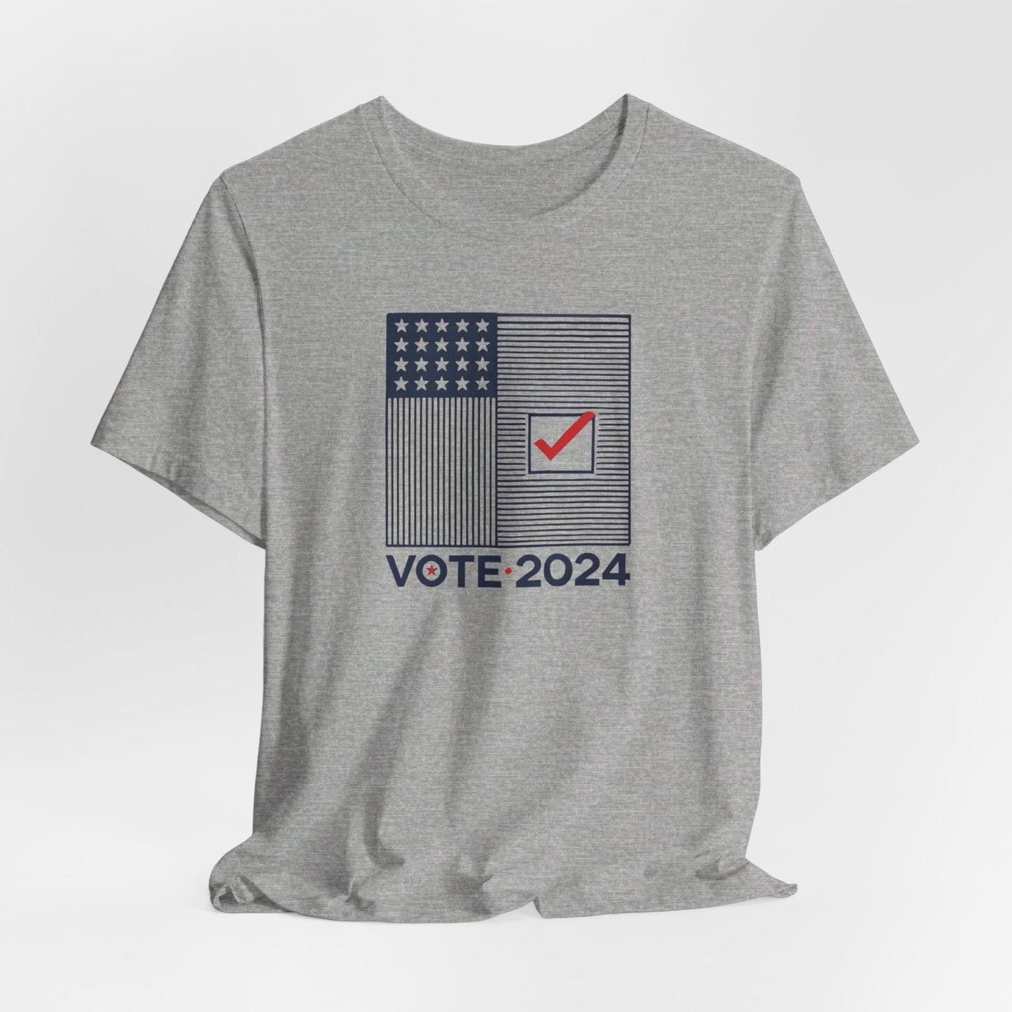 Vote 2024 - American Flag Checkmark - U.S Elections | T-Shirt