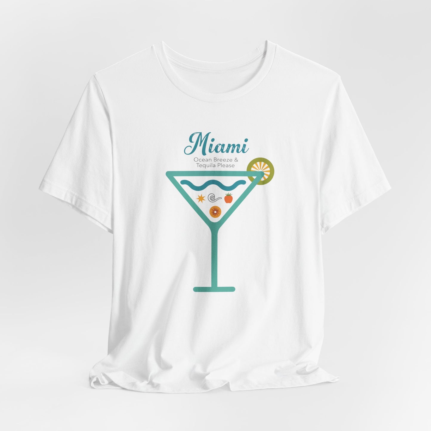 Miami - Ocean Breeze & Tequila, Please | T-shirt